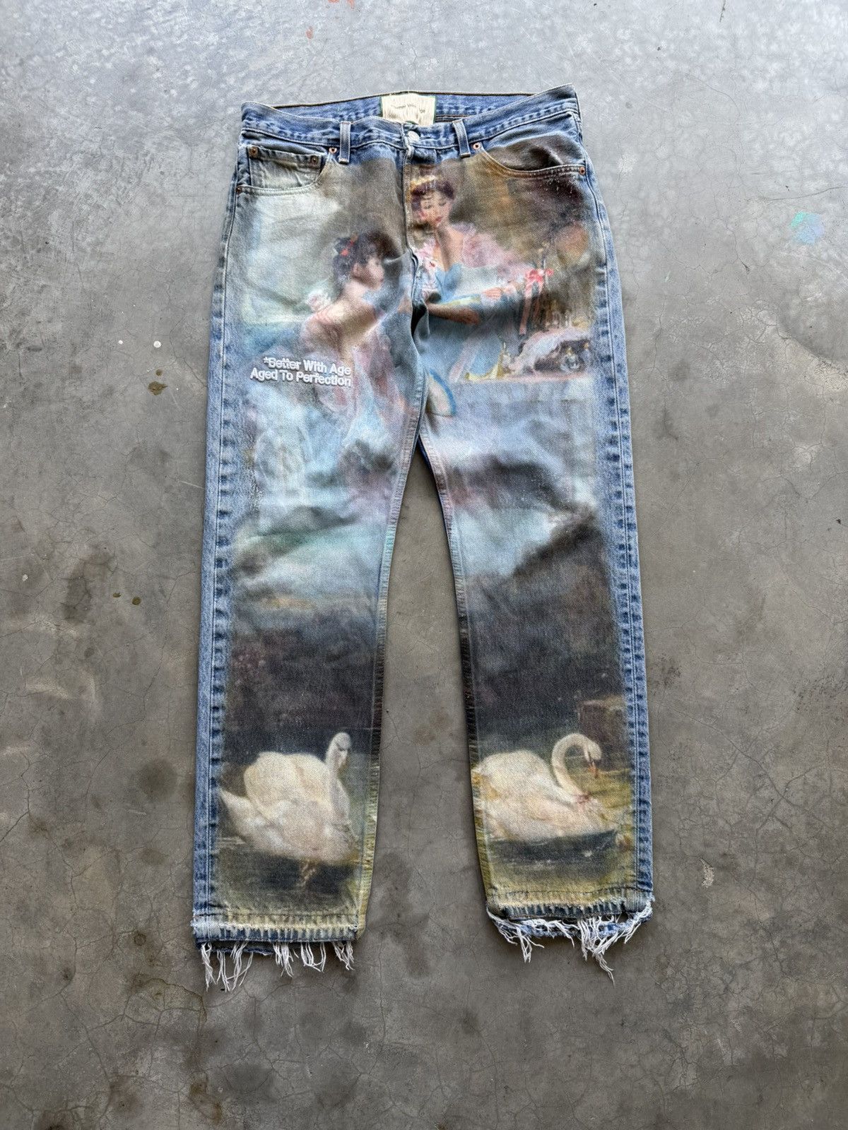 Better With Age Better with age “Ballet” Denim Size US 34 / EU 50 - 2 Thumbnail