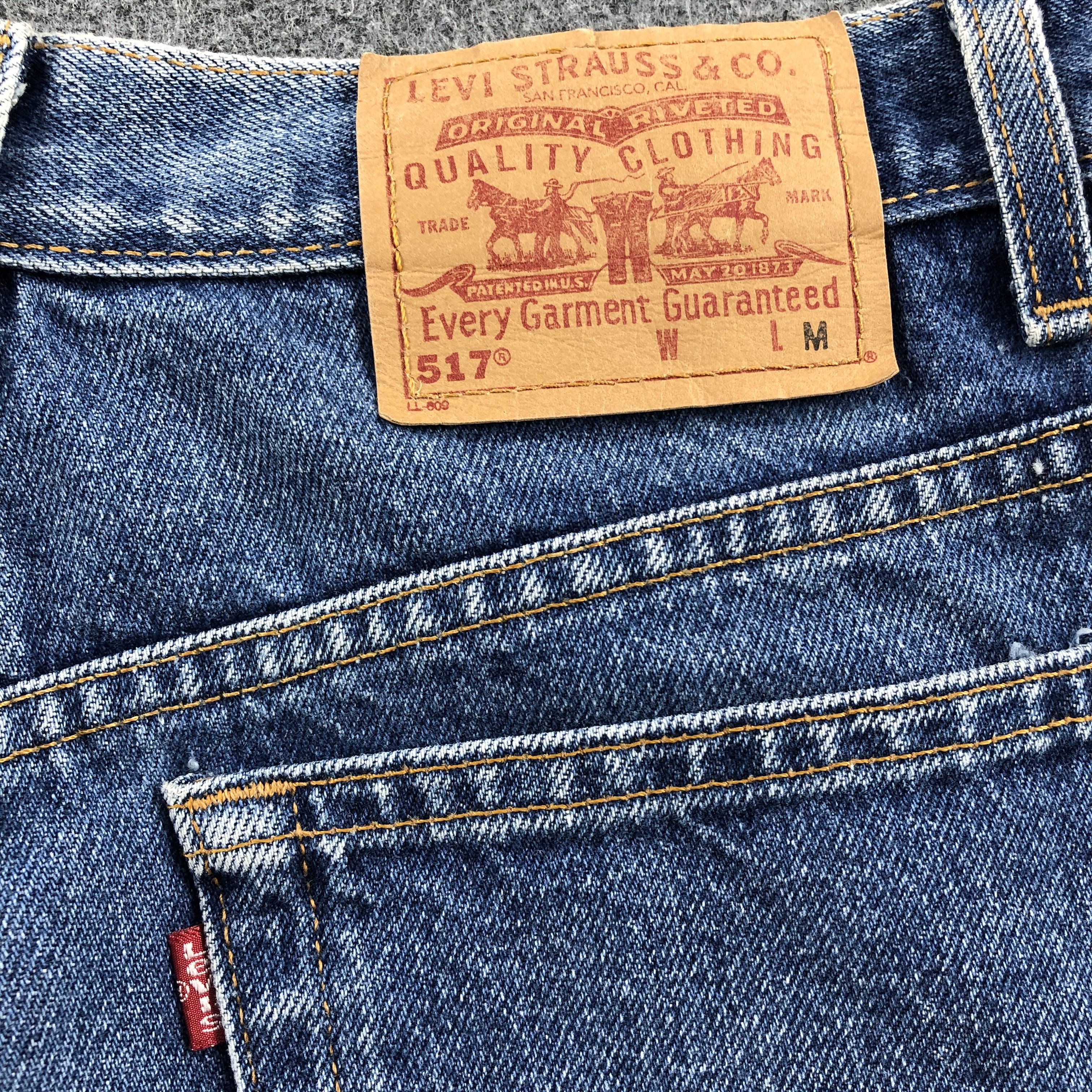 Levi's × Vintage Vintage 90s Levis 517 Flare Jeans -JM1081 Size US 31 - 5 Thumbnail