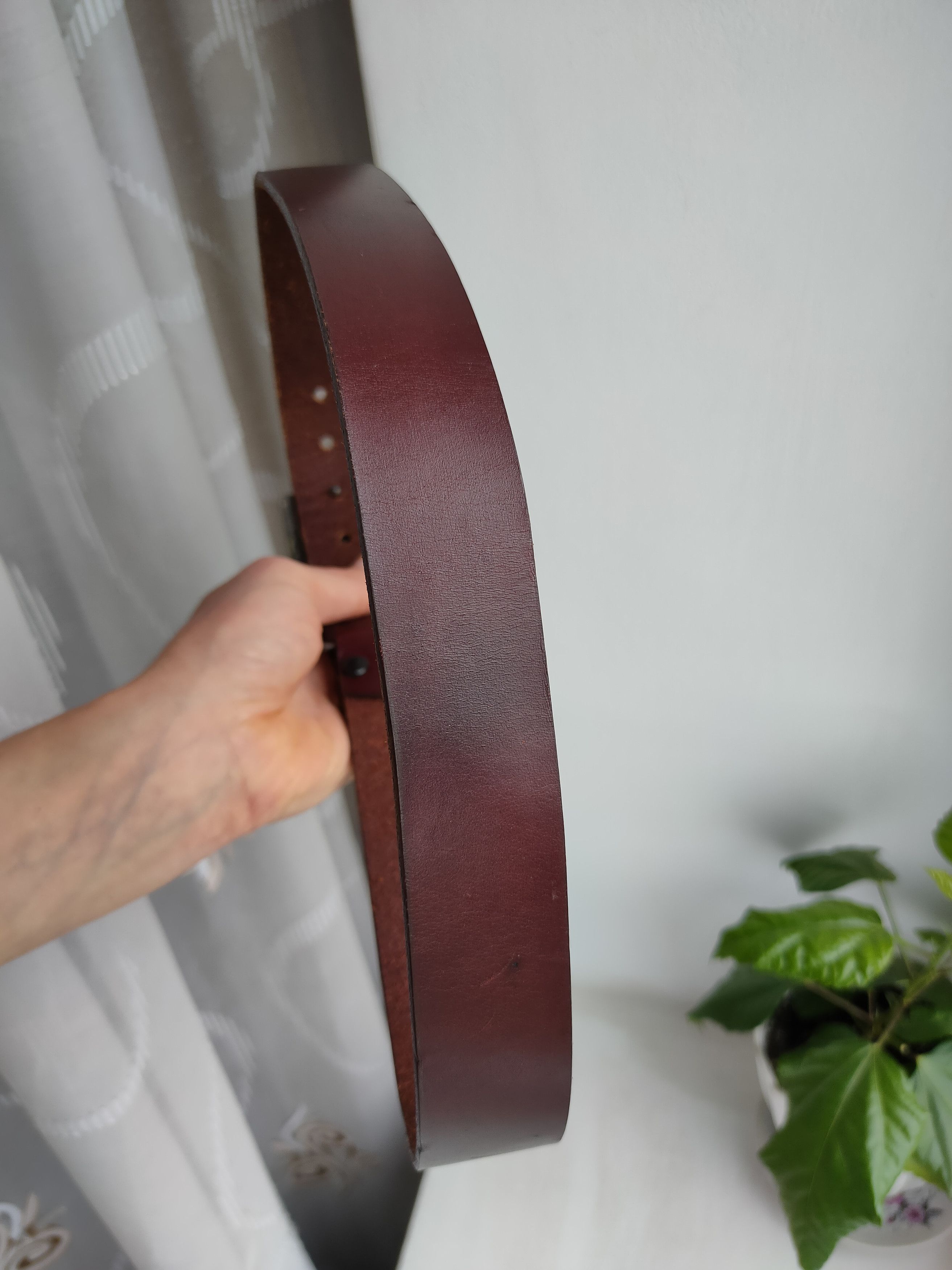 Levi's 🔥Levis USA Vintage Leather Belt Buckle Levis Leather Size ONE SIZE - 9 Thumbnail