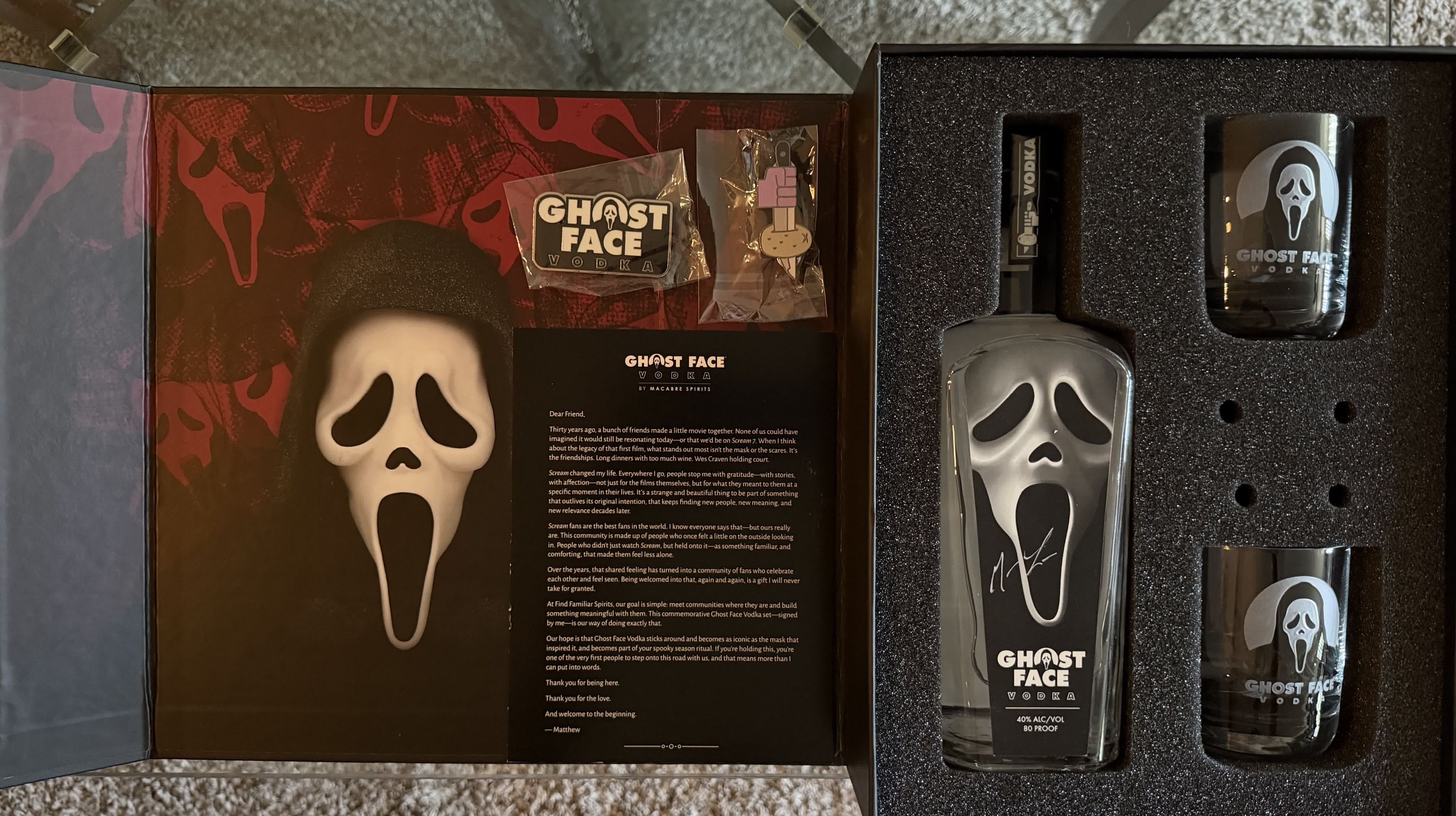Other *RARE SIGNED* GHOST FACE LIMITED SCREAM KILLER BOX SET Size ONE SIZE - 2 Thumbnail