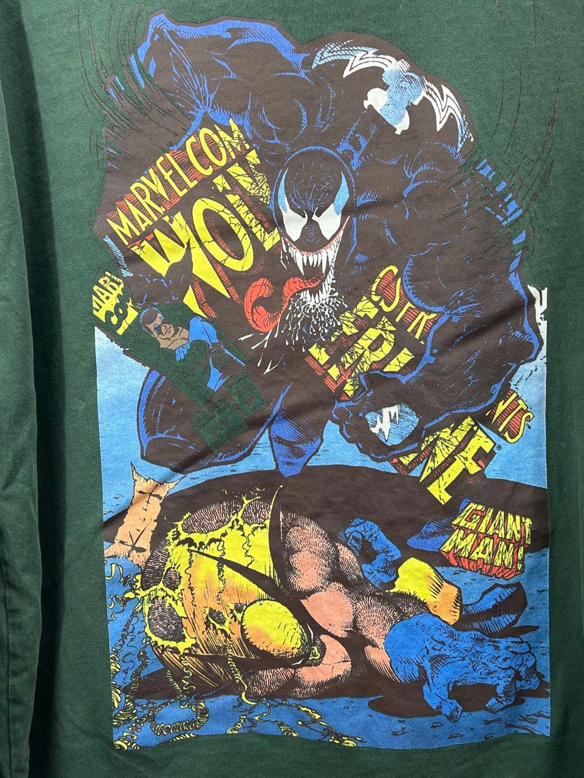 Marvel Comics Vintage Brain dead- Marvel Venom Vs. Wolverine, Long Sleeve Size US L / EU 52-54 / 3 - 2 Thumbnail