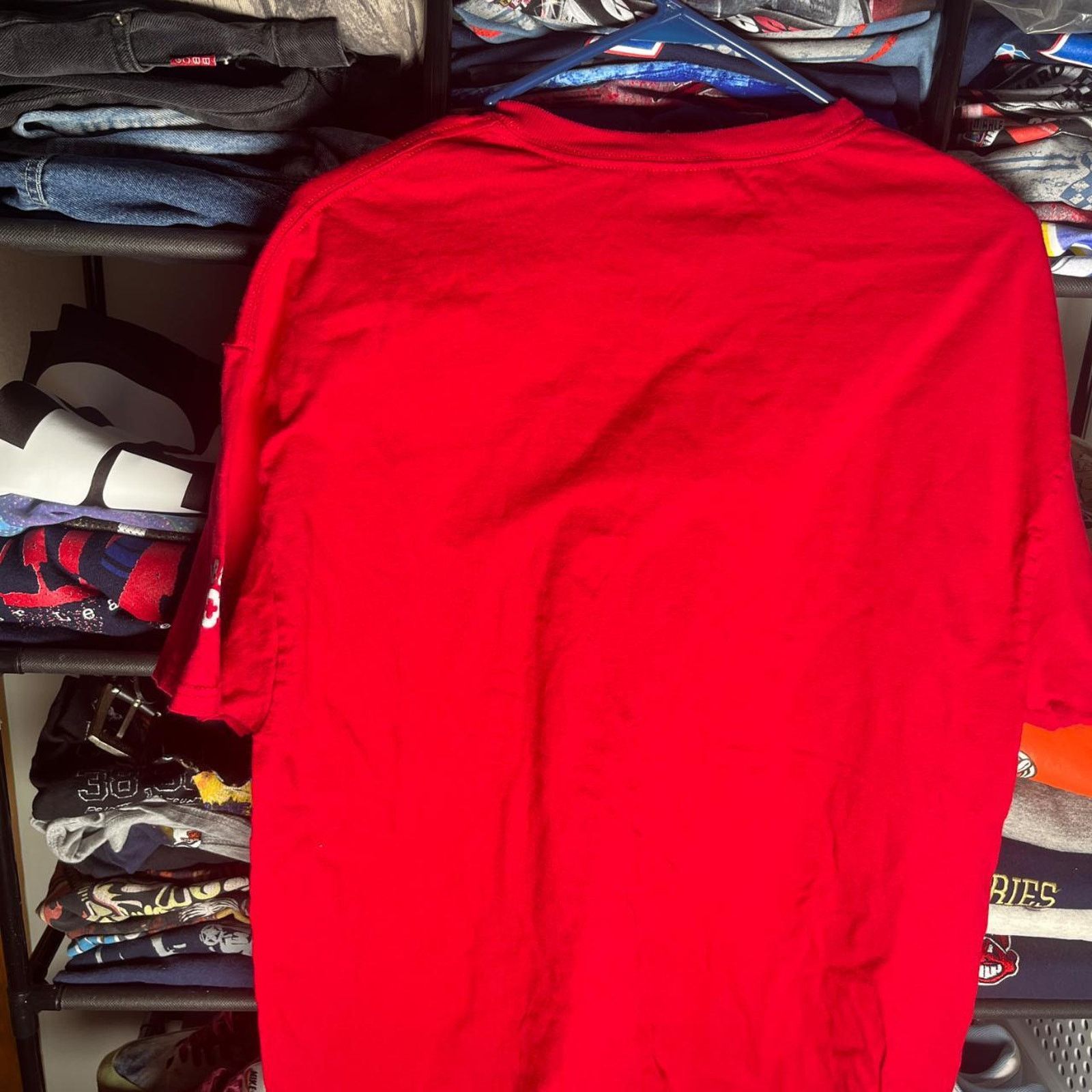 Hanes Vintage Red Cleveland Indians shirt Size US XL / EU 56 / 4 - 3 Thumbnail