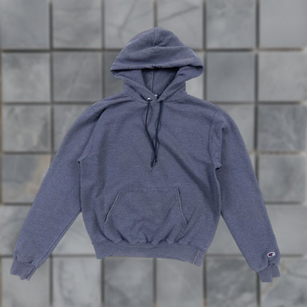 Champion Champion Adult Hoodie Sweatshirt Small Purple Fleece Pullover with Logo - Unisex Sweatshirt, Heather Purple Size US S / EU 44-46 / 1 - 1 Thumbnail