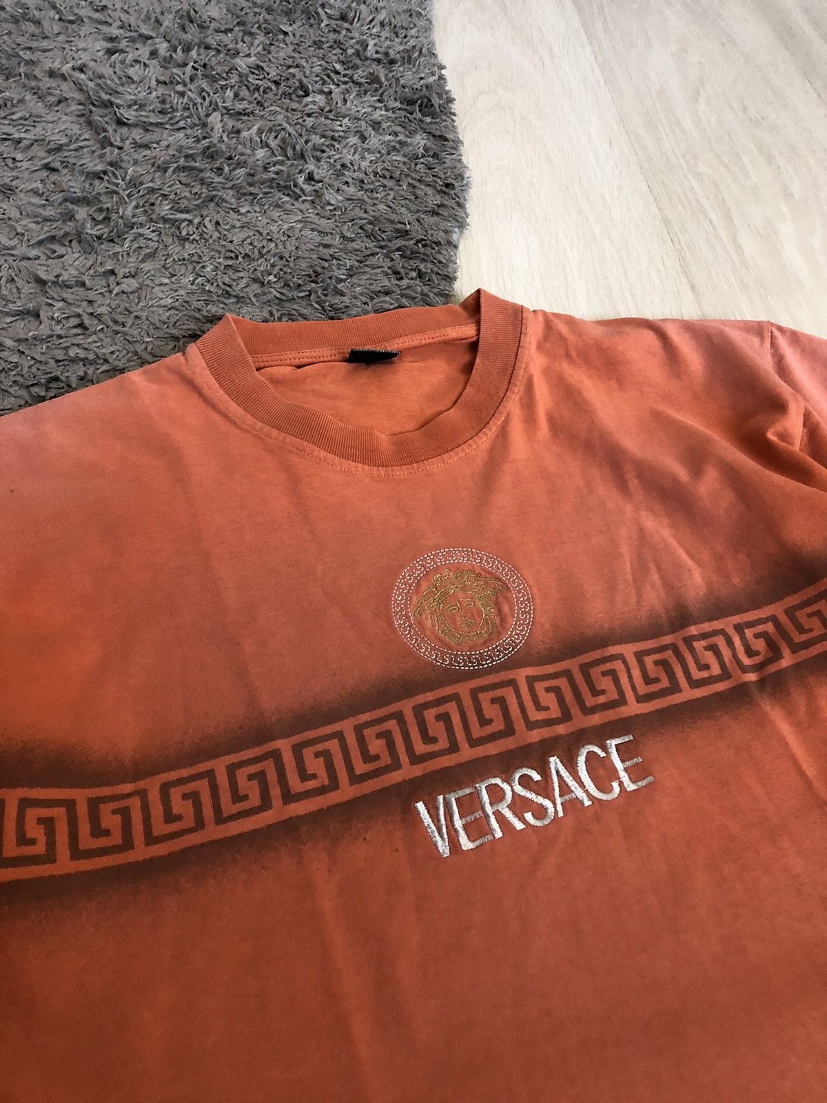 Versace Jeans Couture × Vintage Vintage Versace Jeans Couture Big Logo T Shirt Size US L / EU 52-54 / 3 - 4 Thumbnail