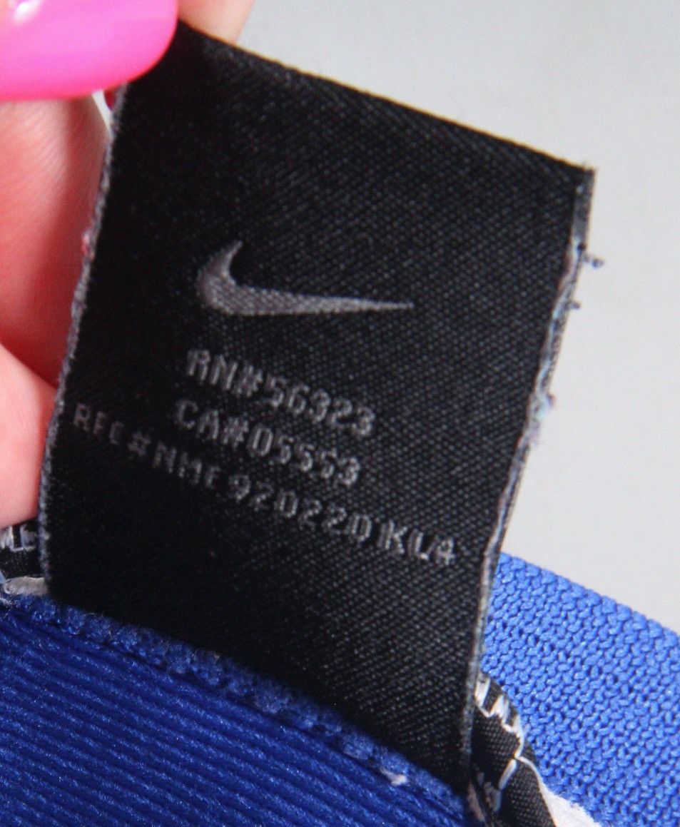 Nike Nike Vintage 90s Blue Jersey T Shirt Tee Dri Fit Blue S Size US S / EU 44-46 / 1 - 5 Thumbnail