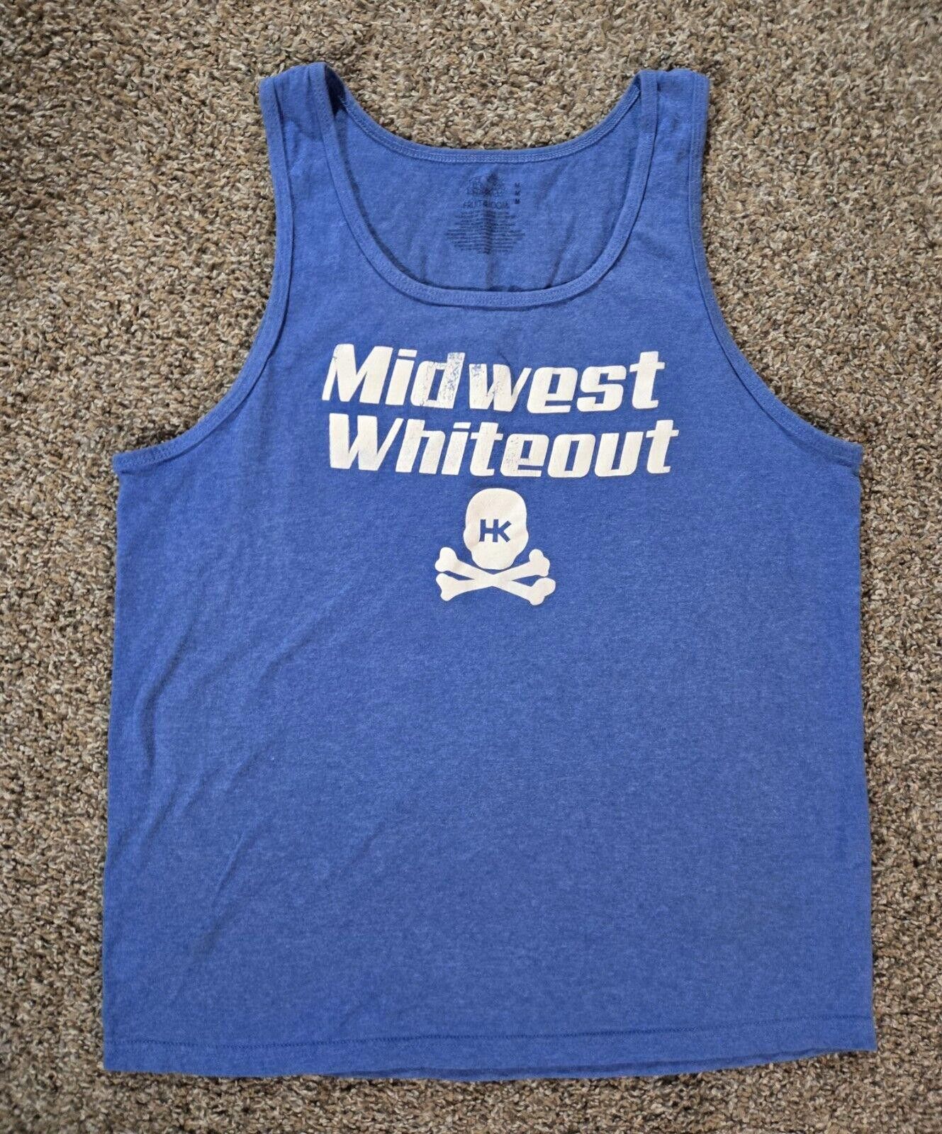Fruit Of The Loom Blue HK Midwest Whiteout Tank Top Fruit Of The Loom Size M Size US M / EU 48-50 / 2 - 1 Thumbnail