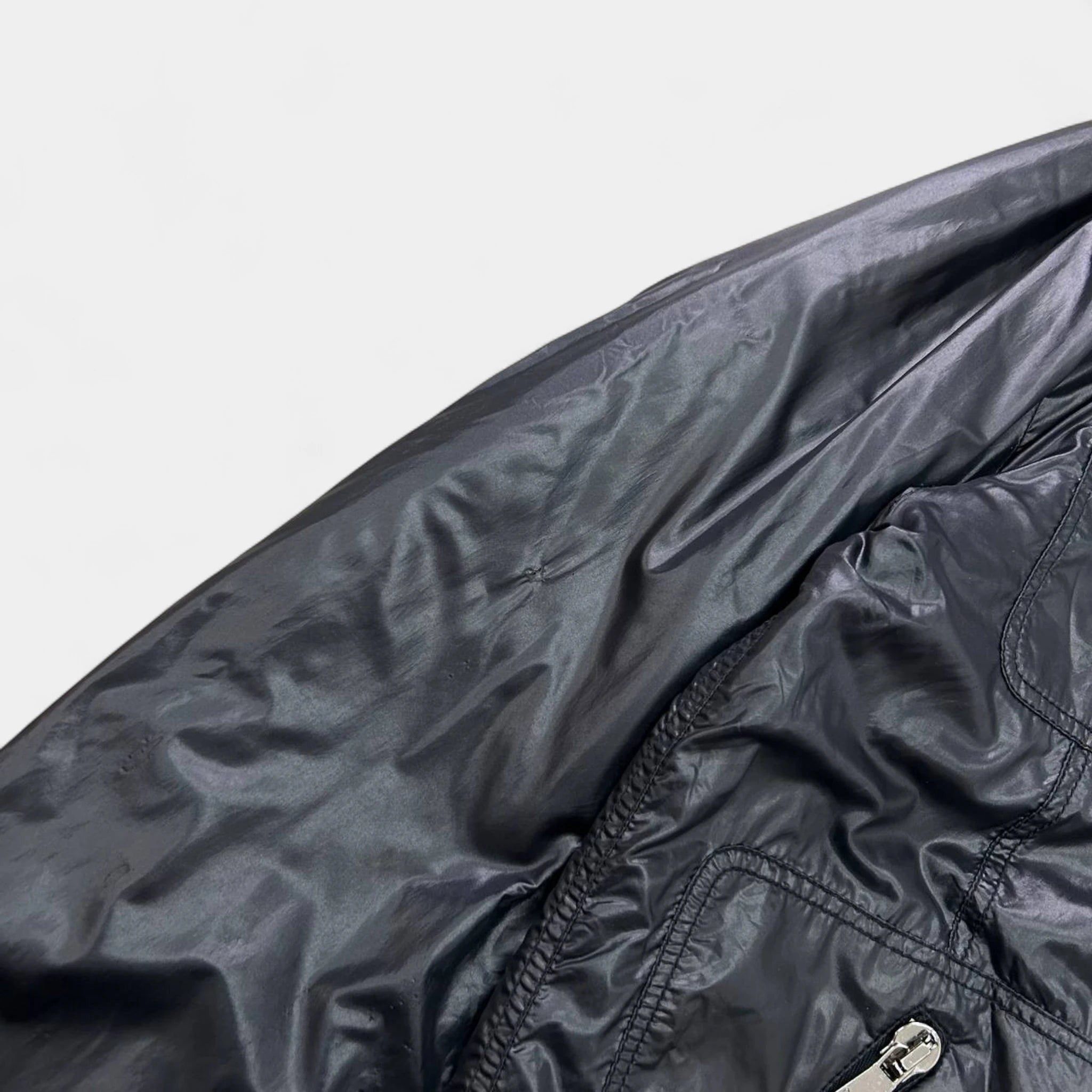 Dolce & Gabbana Dolce & Gabbana Utilitarian Navy Blue Hooded Bomber Jacket Size US M / EU 48-50 / 2 - 5 Thumbnail