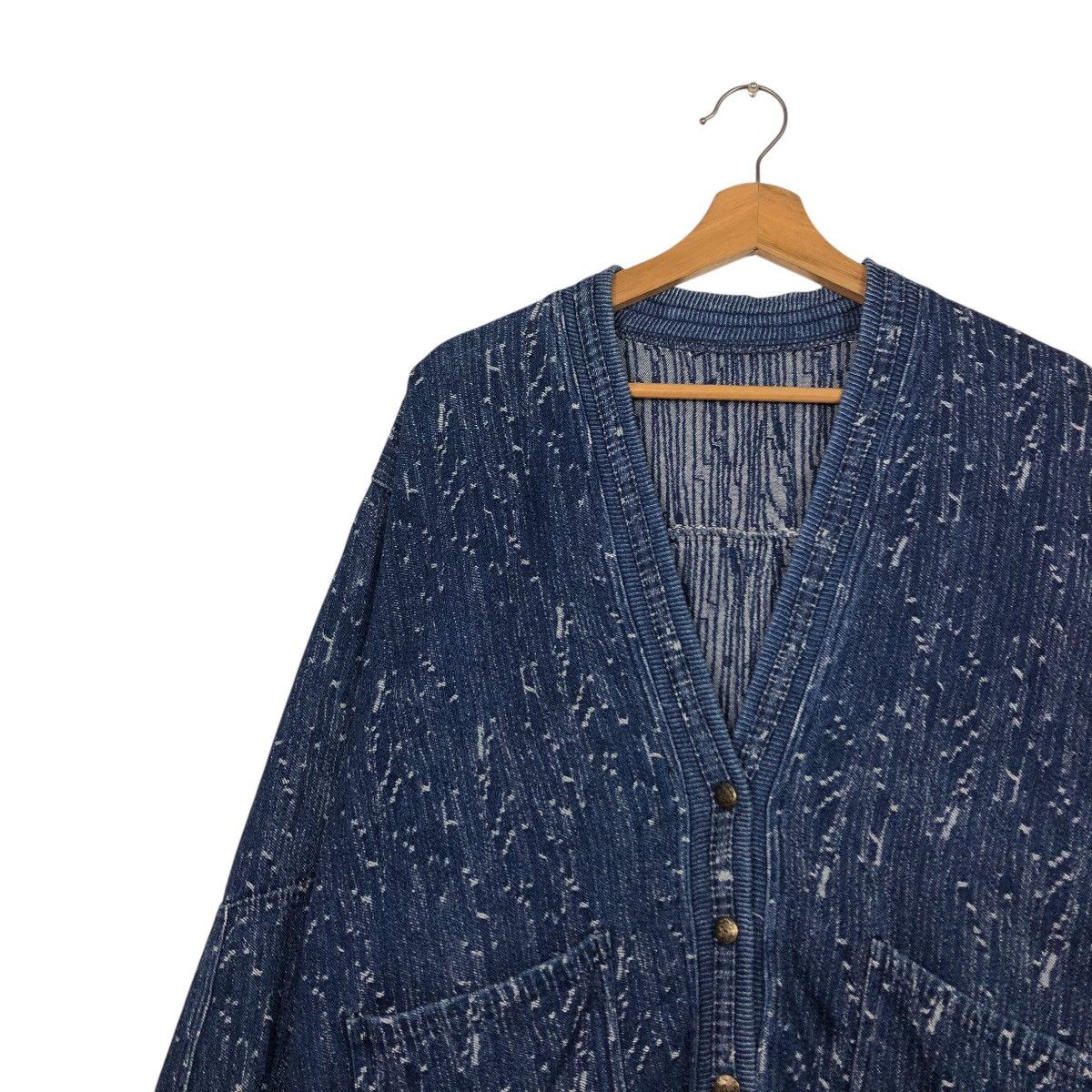 Japanese Brand 📌Vintage Indigo Denim Jacket Unbranded Japan Issey Miyake Size US M / EU 48-50 / 2 - 8 Thumbnail