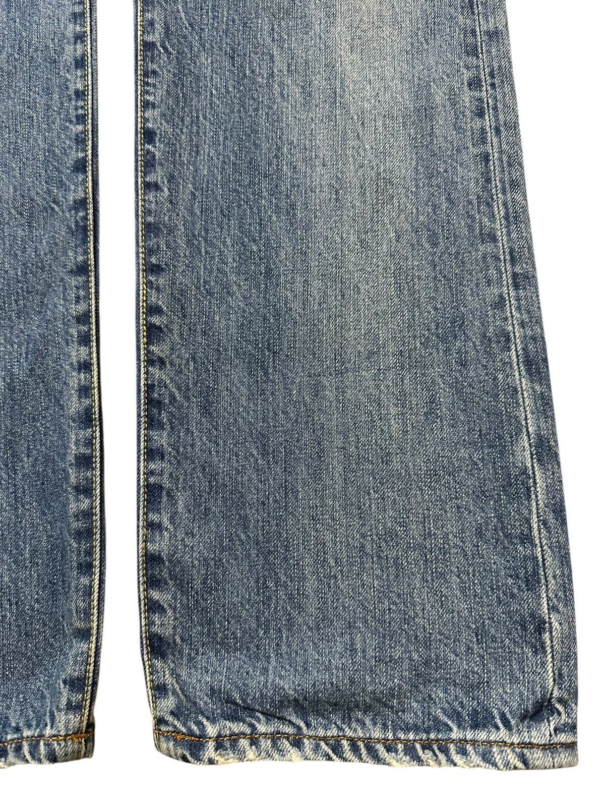 14th Addiction Vintage Japanese Brand Blue Faded Wash Distressed Jeans Size US 34 / EU 50 - 8 Thumbnail