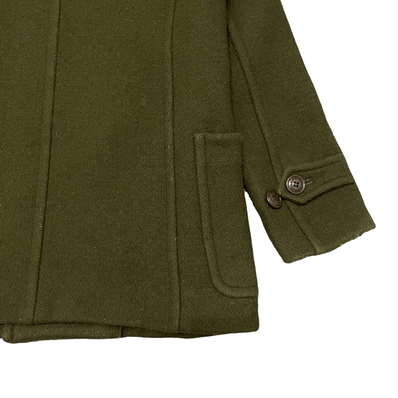 Issey Miyake Vintage Sunao Kuwahara by Issey Miyake Wool Hooded Coat Size US S / EU 44-46 / 1 - 14 Thumbnail
