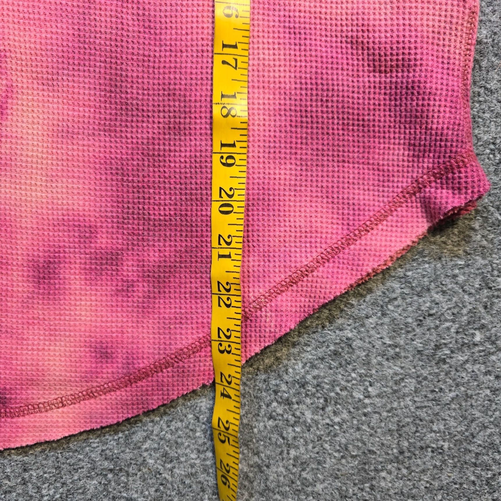 Vintage Maeve Anthropologie Top Shirt Womens Size S Pink Tie Dye Cowl Neck Casual Boho Knit Cotton Long Sleeve Fall Winter Spring Vintage: No Womens Size S / US 4 / IT 40 - 7 Thumbnail