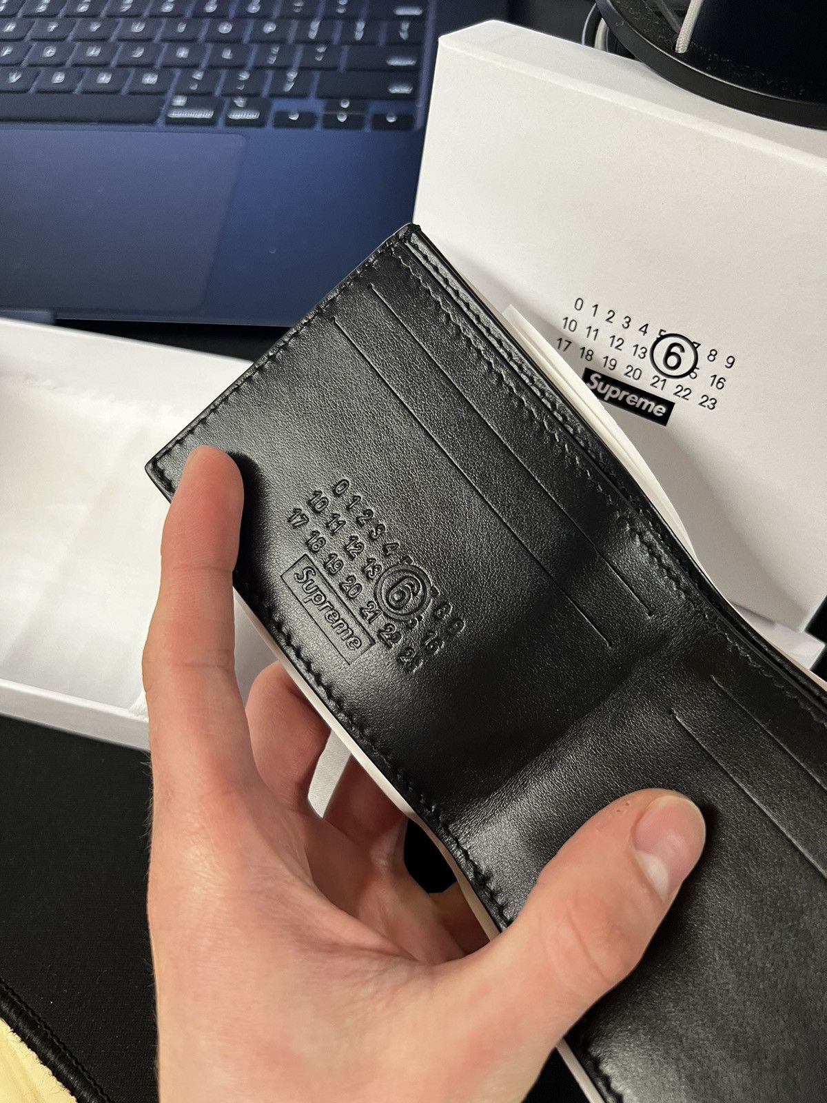 素敵でユニークな Margiela supreme x Wallet MM6 wallet MM6 小物