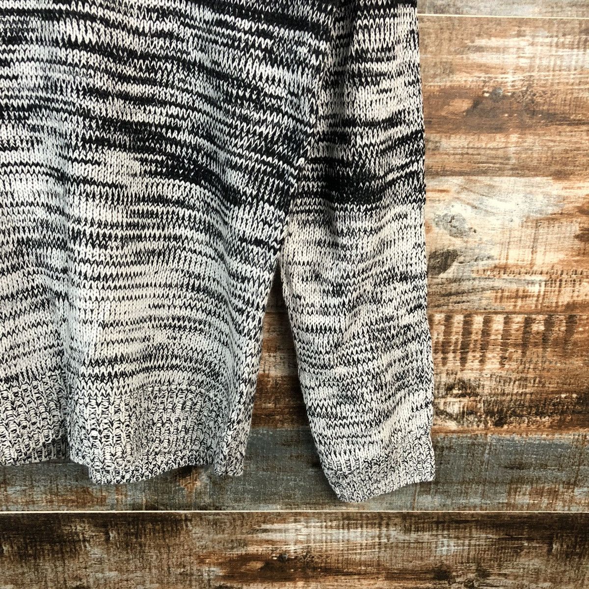 Homespun Knitwear × JACKROSE Jack Rose Black White Knitwear #A1659 Size US M / EU 48-50 / 2 - 8 Thumbnail