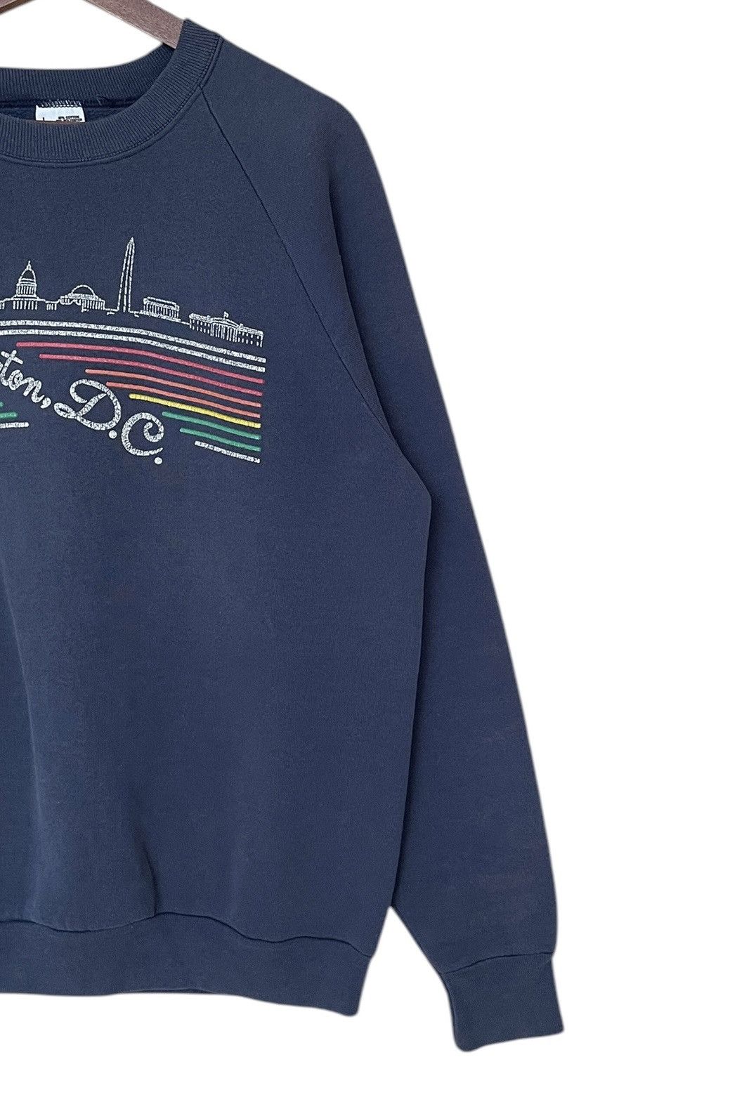 Fruit Of The Loom × Vintage Vintage Brand Fruit of The Loom Sweatshirt 1990s Size US L / EU 52-54 / 3 - 4 Thumbnail
