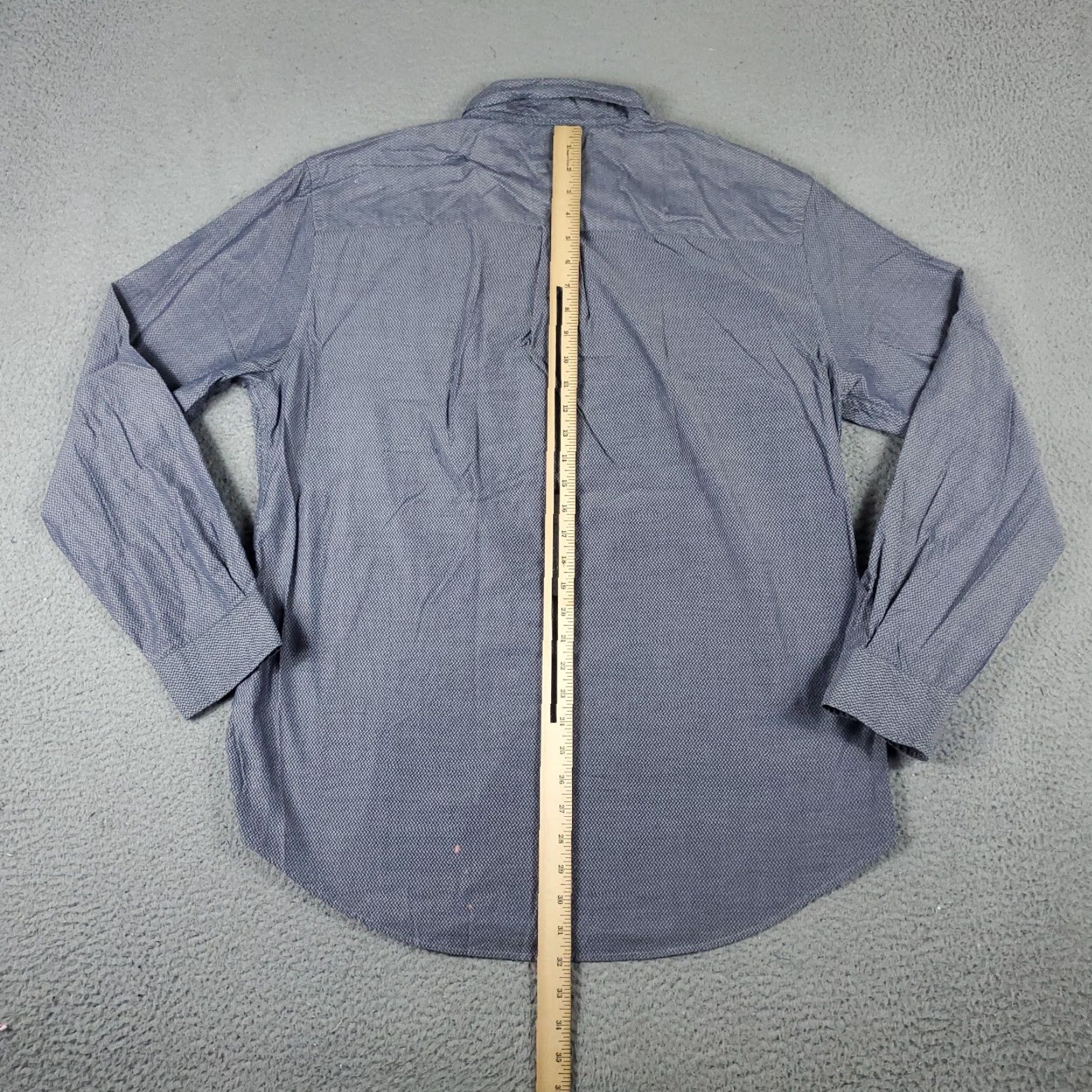 Tommy Hilfiger Tommy Hilfiger Shirt Mens XL Blue Button-Up Long Sleeve Casual Button-Down Collared Size US XL / EU 56 / 4 - 4 Thumbnail