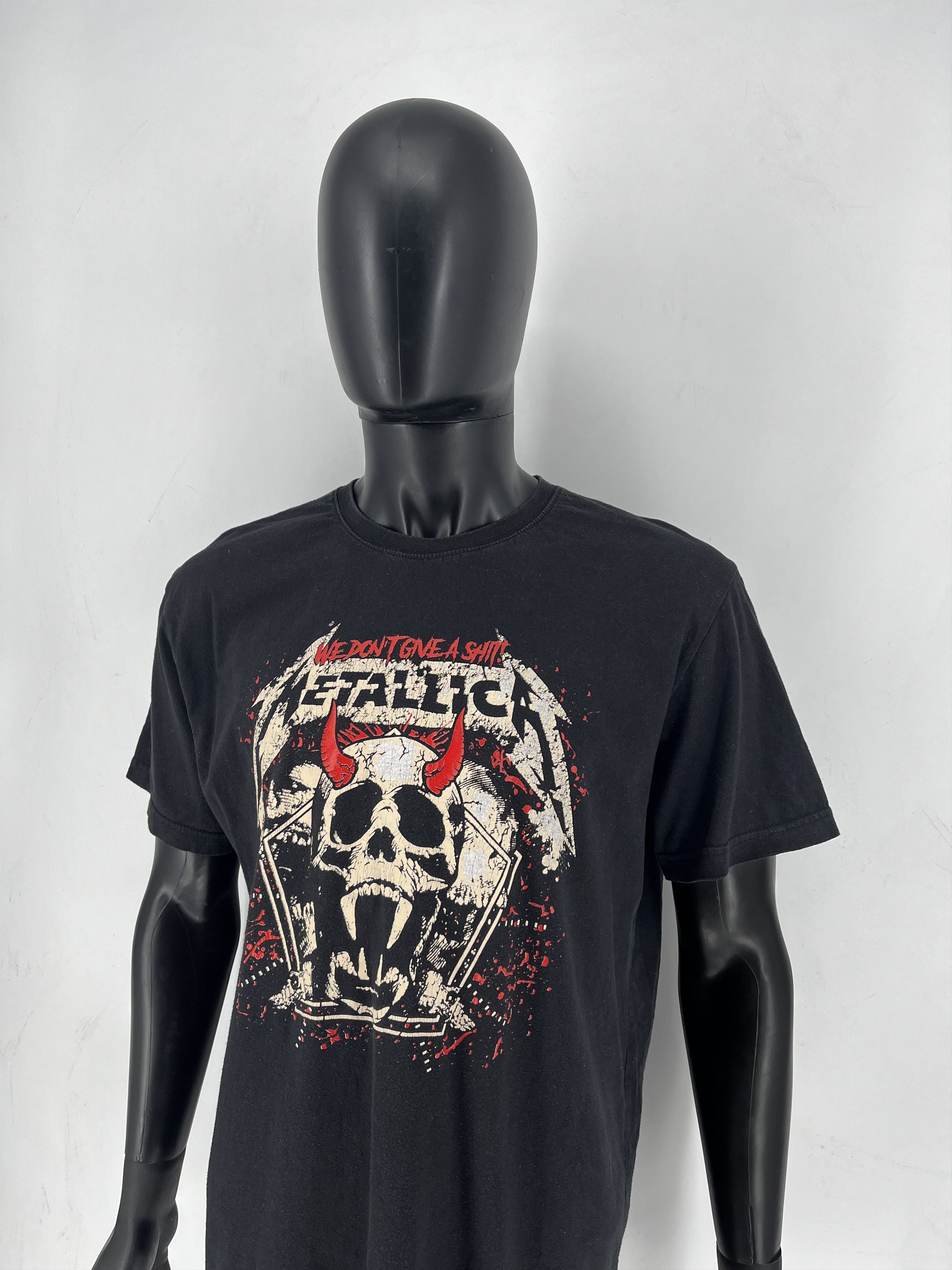 Band Tees Vintage 90s Y2K Metallica Horror Faded Band Rock Streetwear Size US L / EU 52-54 / 3 - 9 Thumbnail