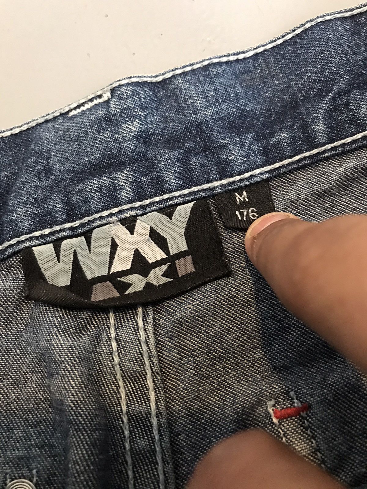 Designer Nasty Soul Embroidery Denim Size US 31 - 8 Thumbnail