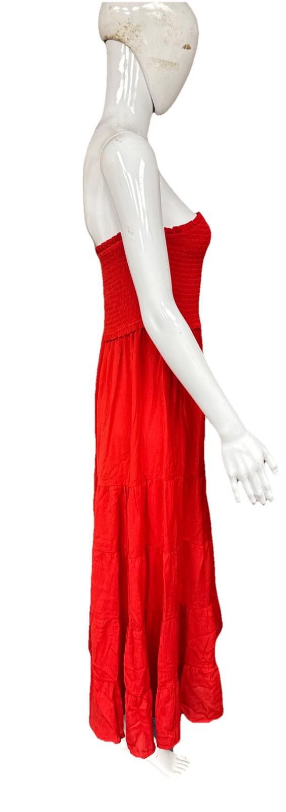Other Wild Fable Red Tube Top Flare Dress Sundress Medium New Size M / US 6-8 / IT 42-44 - 8 Thumbnail