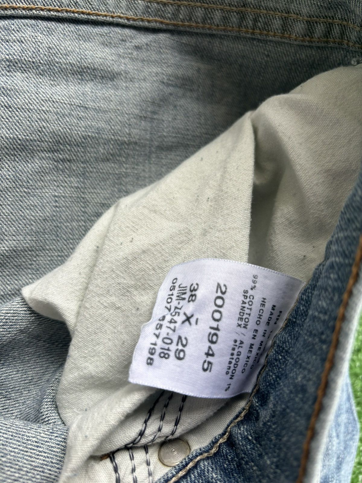 Lee × Vintage Vintage Lee Denim Pants 2001 Size US 38 / EU 54 - 5 Thumbnail