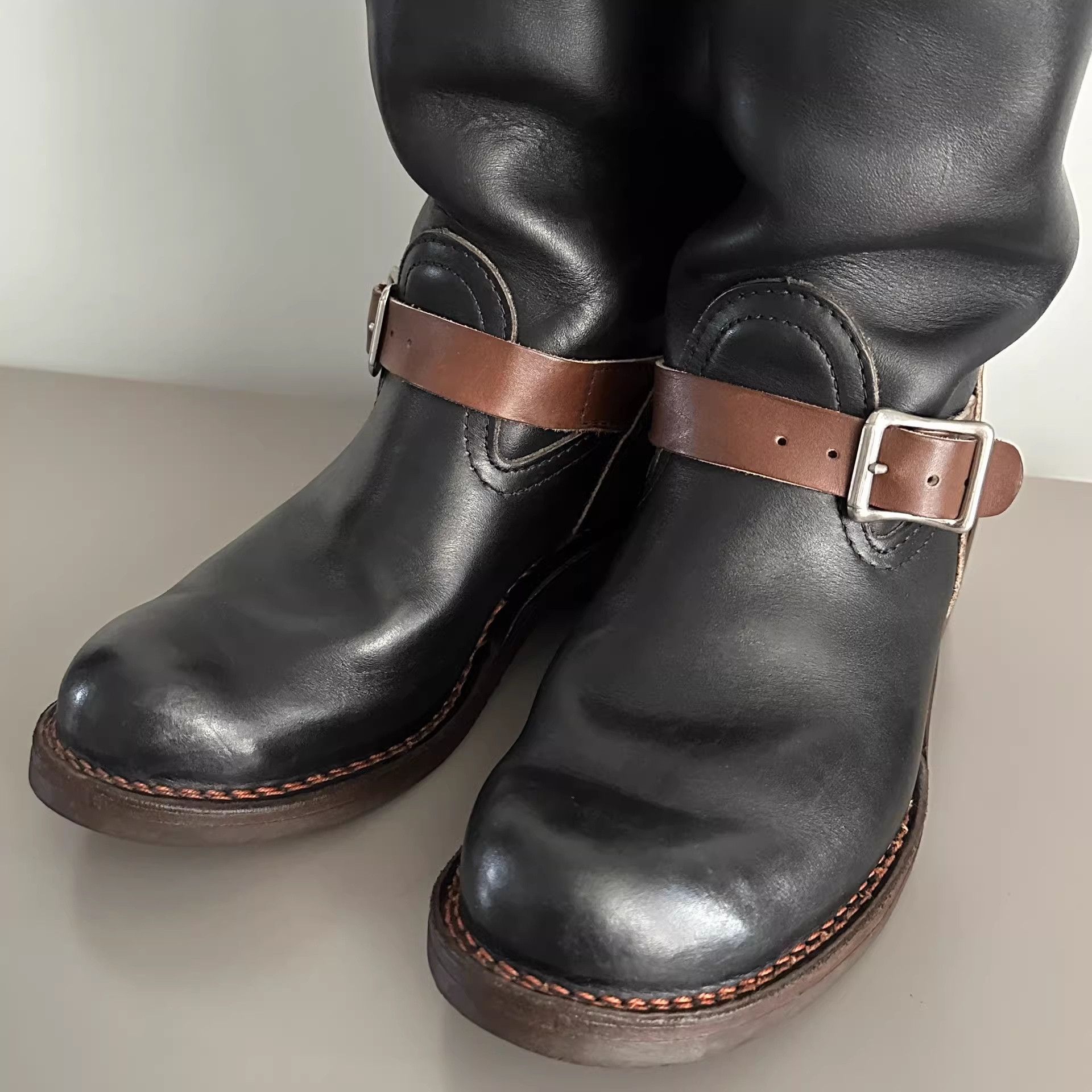 WESCO Wesco Boss 8.5D Old Oil Leather Boots Size US 8.5 / EU 41-42 - 9 Thumbnail
