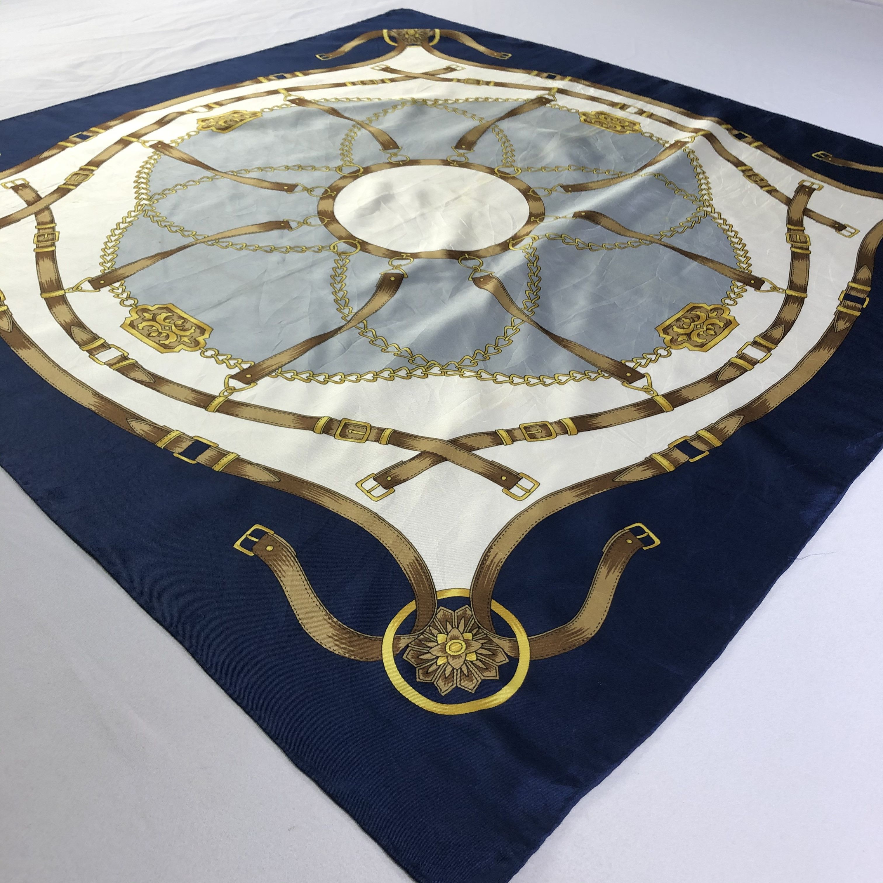 Vintage Vintage Silk Scarf Size ONE SIZE - 3 Thumbnail