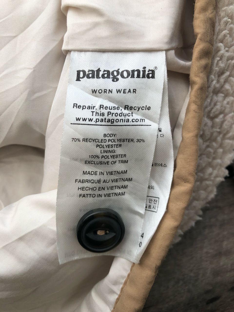 Patagonia Vintage Patagonia Fleece Zipper Jacket Size US S / EU 44-46 / 1 - 4 Thumbnail