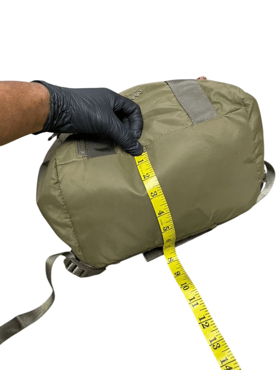 Yohji Yamamoto Y'Saccs Yohji Yamamoto Olive Green Backpack Size ONE SIZE - 6 Thumbnail
