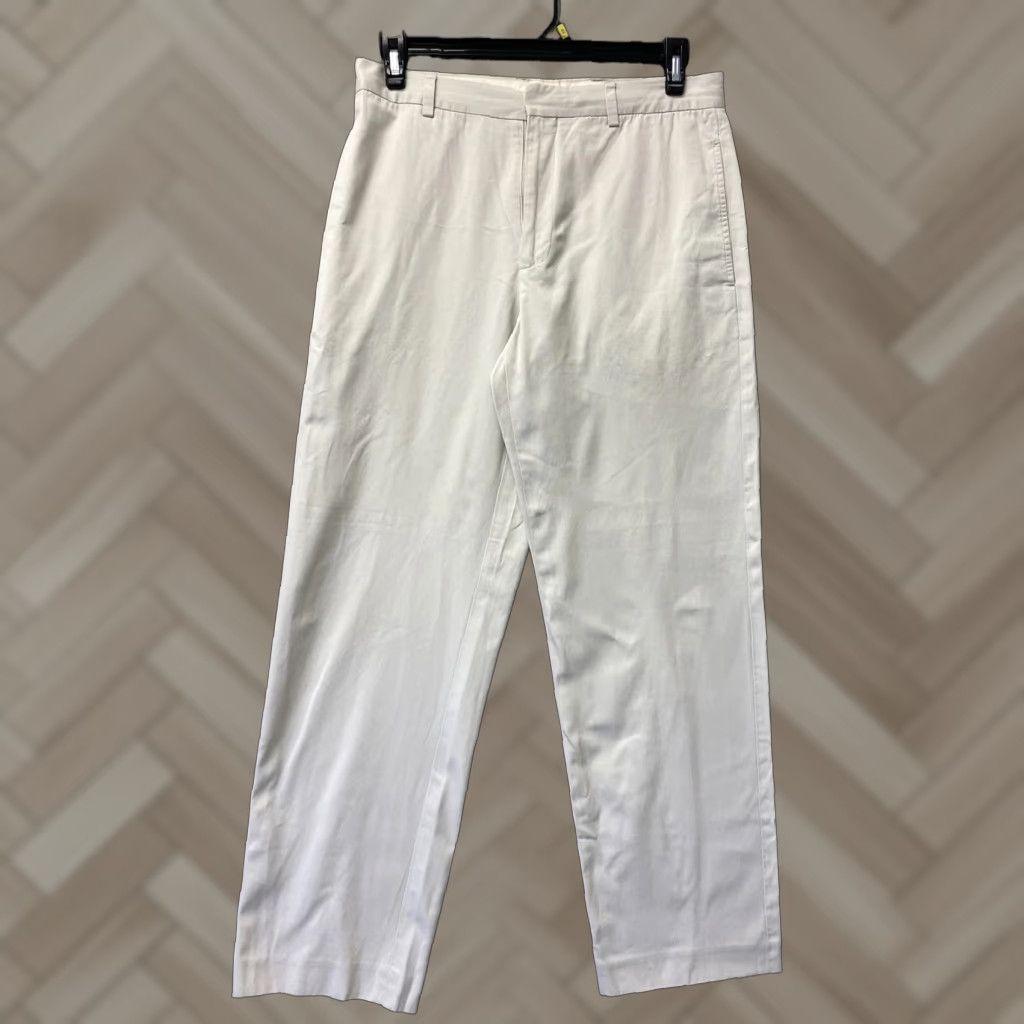 Banana Republic BANANA REPUBLIC Flat Front Khakis Pants Beige Mens Size 33X32 Size US 33 - 1 Thumbnail