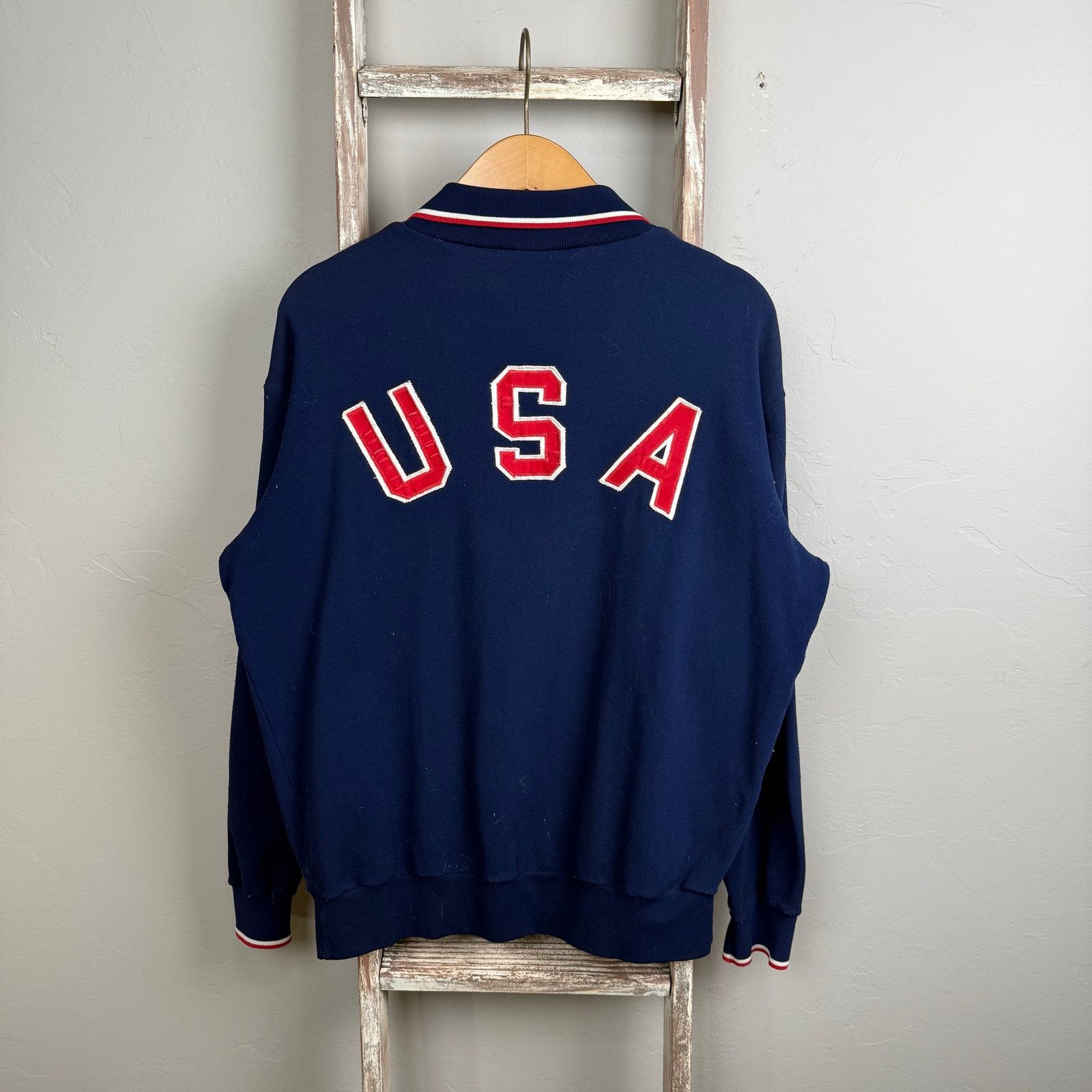 Vintage Vintage 70s AAU Wrestling USA Spellout Zip Jacket size M Size US M / EU 48-50 / 2 - 1 Thumbnail