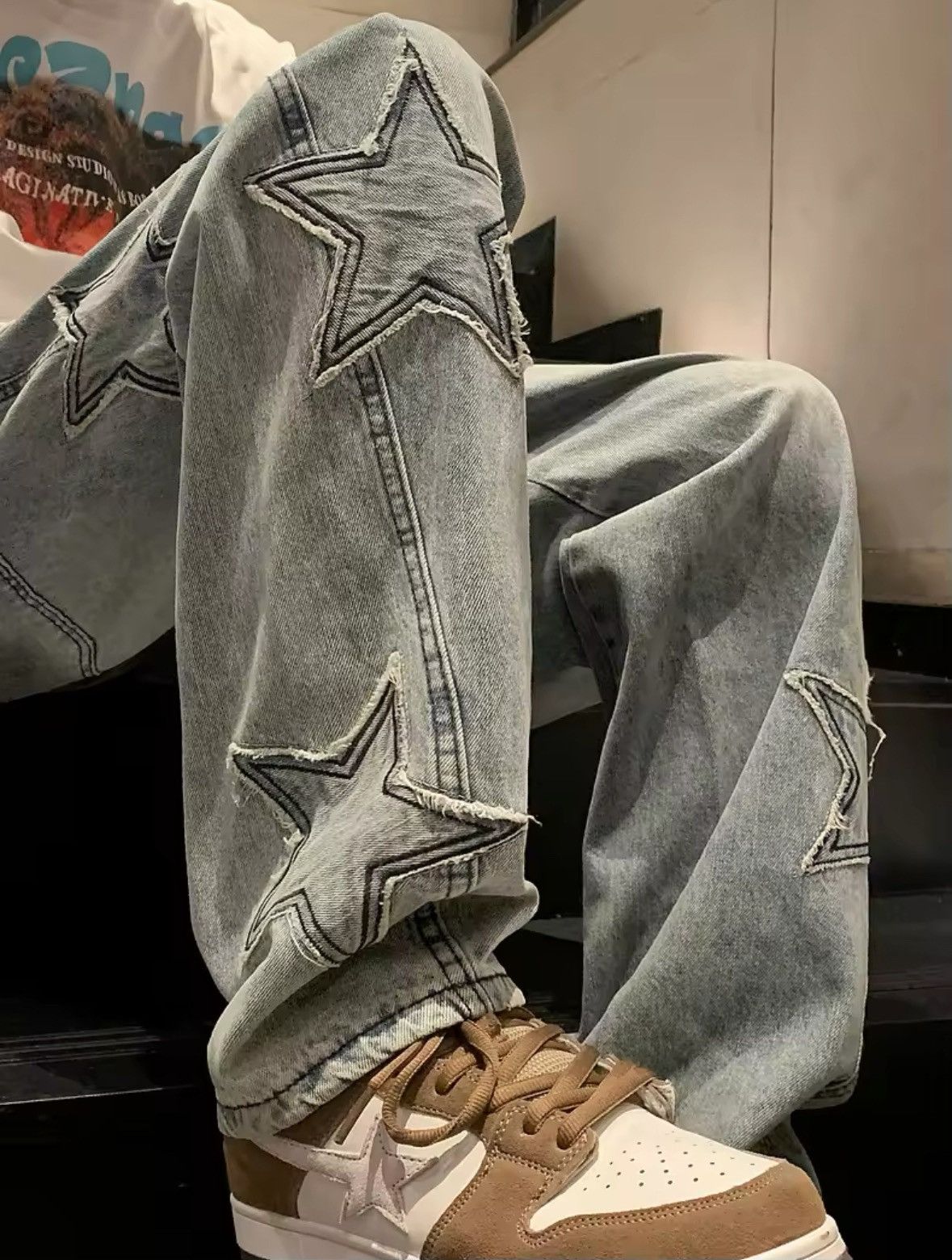 Japanese Brand Youth Streetwear Denim Trousers Size US 34 / EU 50 - 8 Thumbnail