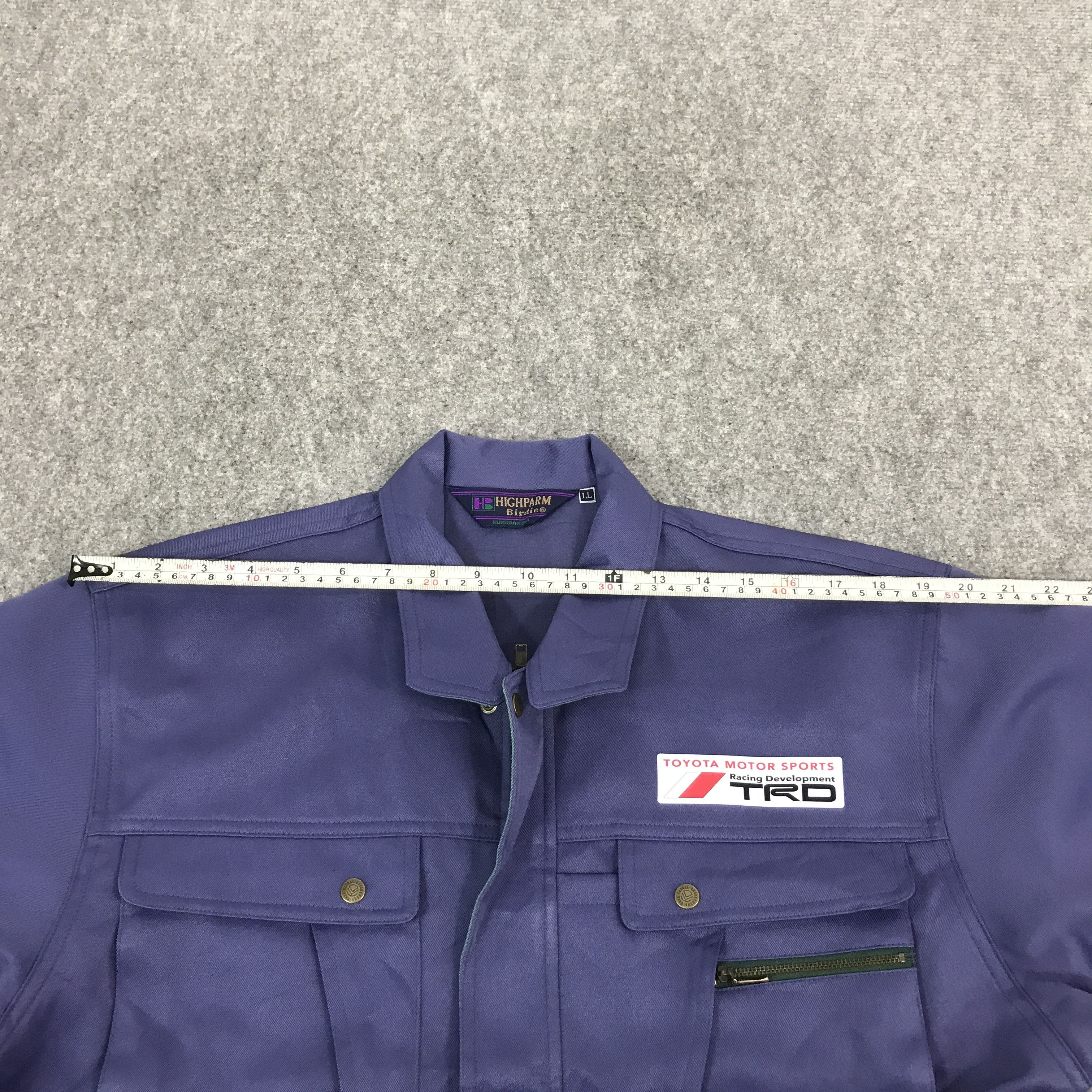 Japanese Brand Vtg toyota Japan racing development trd jacket Size US L / EU 52-54 / 3 - 8 Thumbnail