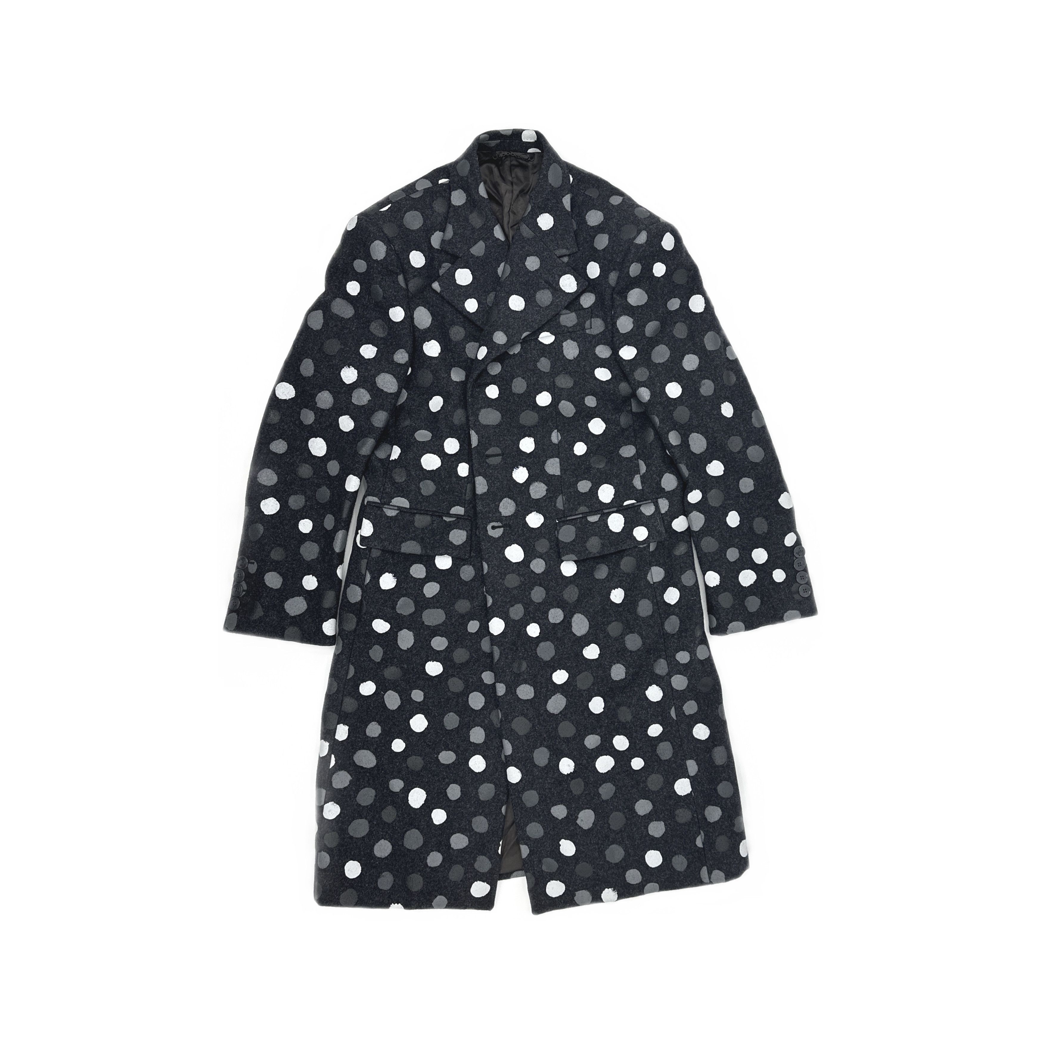 Louis Vuitton Louis Vuitton x Yayoi Kusama Painted Dot Wool Coat Size S Size US S / EU 44-46 / 1 - 1 Thumbnail