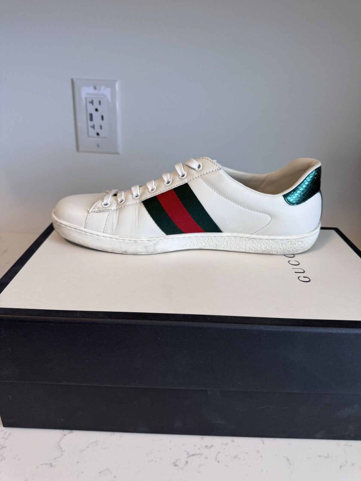 Gucci Gucci Ace sneakers with snake Size US 10 / EU 43 - 4 Thumbnail