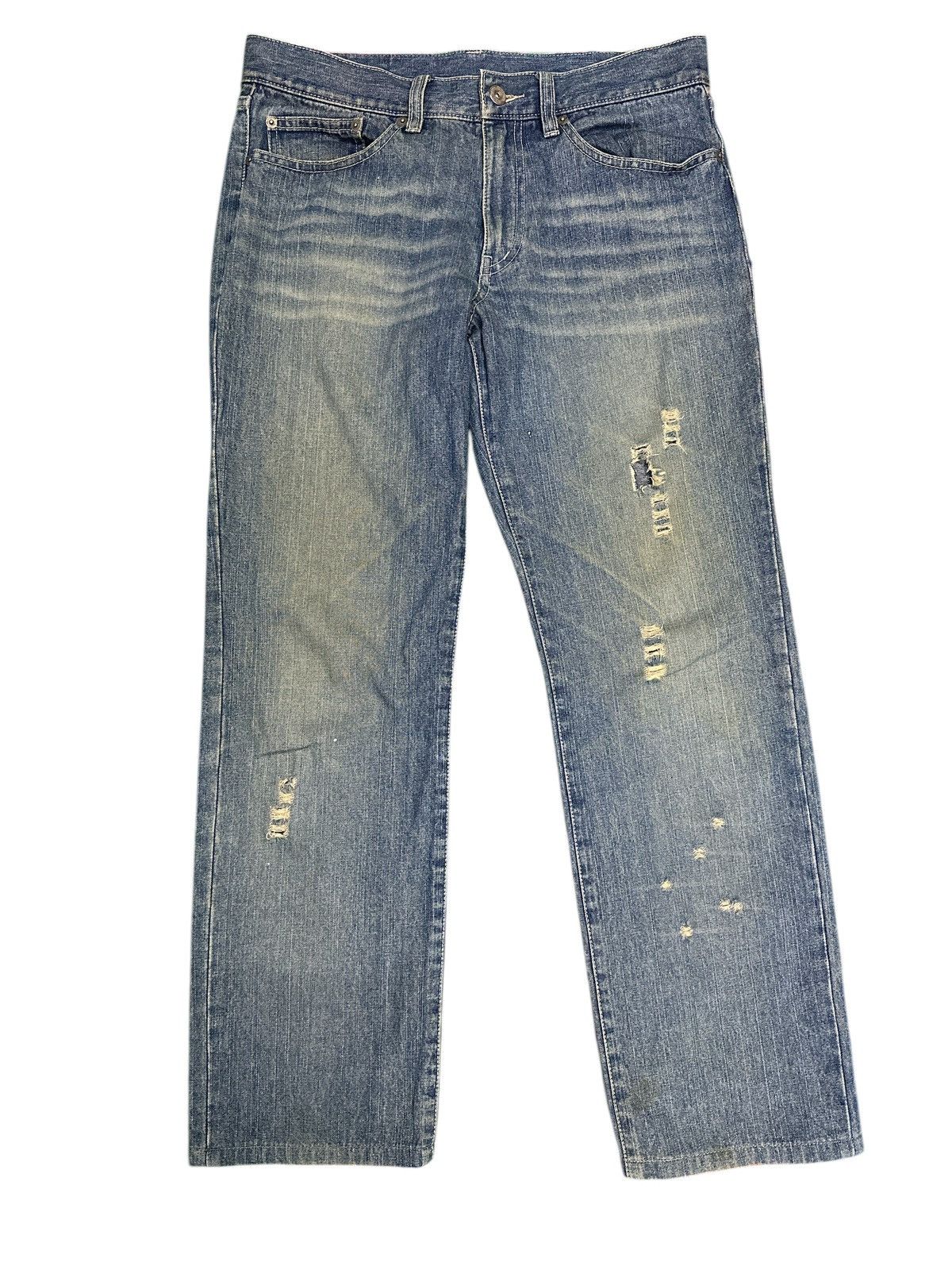 If Six Was Nine Abx Japanese Brand Distress Sashiko if6was9 style Rusty . Size US 30 / EU 46 - 1 Thumbnail
