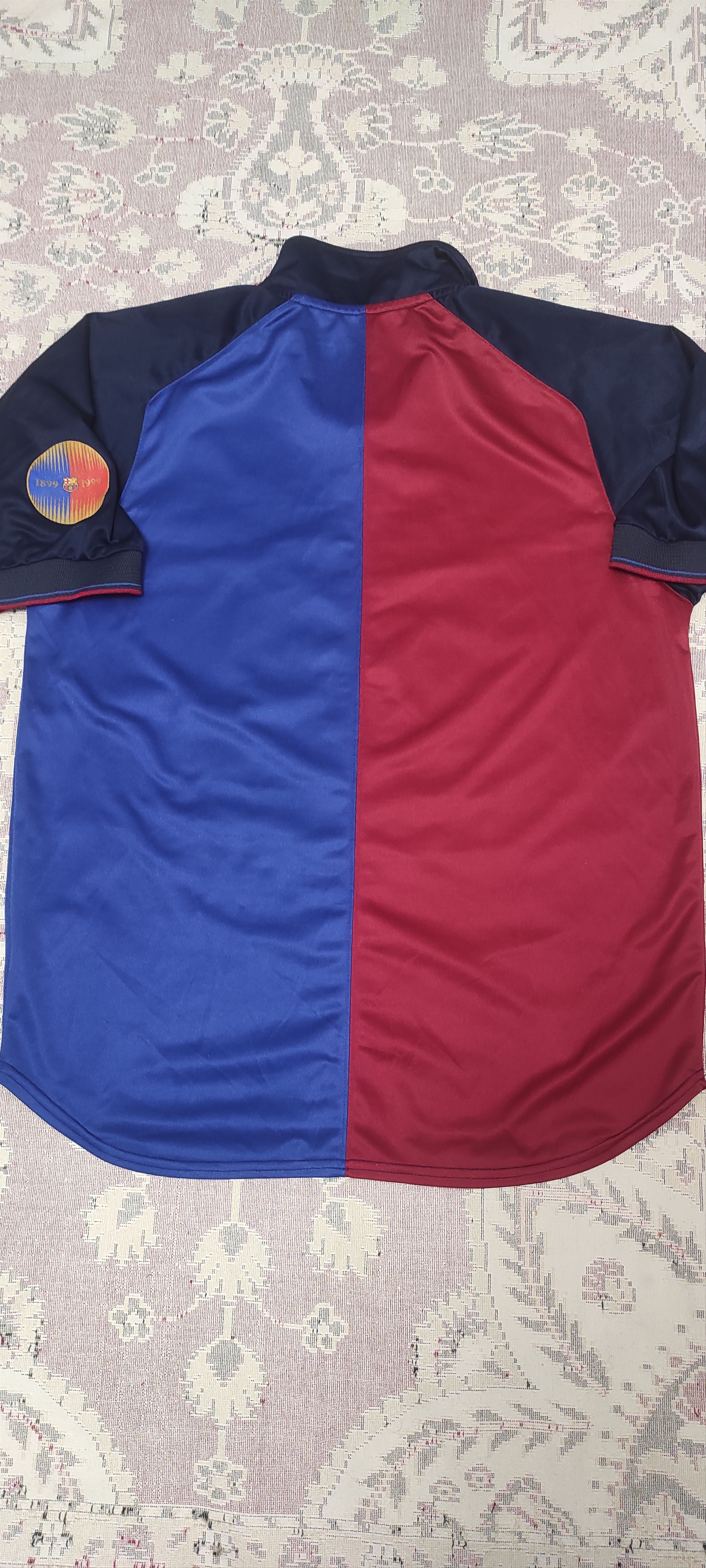 Nike Barcelona Barca Home football shirt 1999 Rare Spain Size US M / EU 48-50 / 2 - 6 Thumbnail