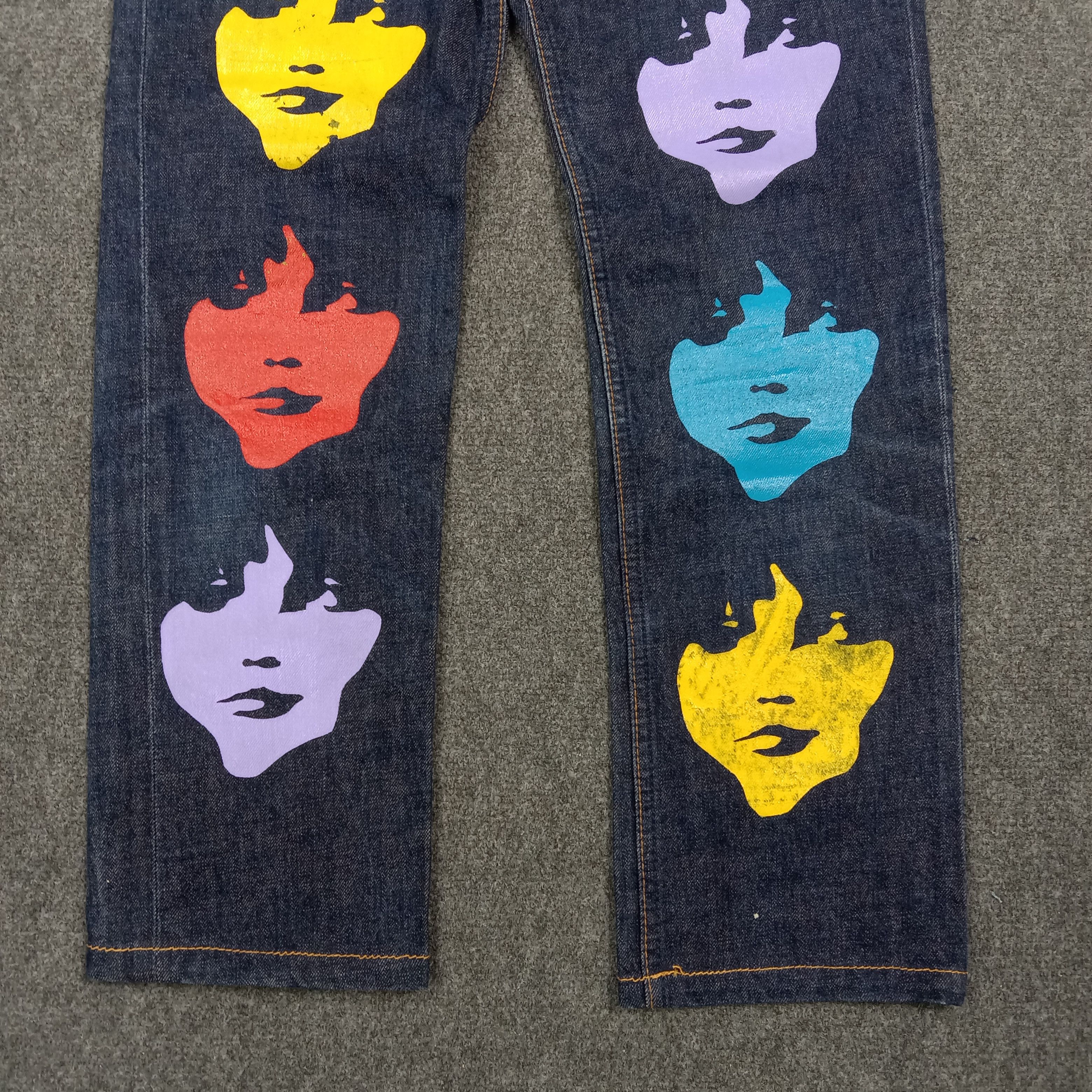 Hysteric Glamour Hysterics Raiders Japan Custom Logo Jeans C272N3 Size US 30 / EU 46 - 4 Thumbnail