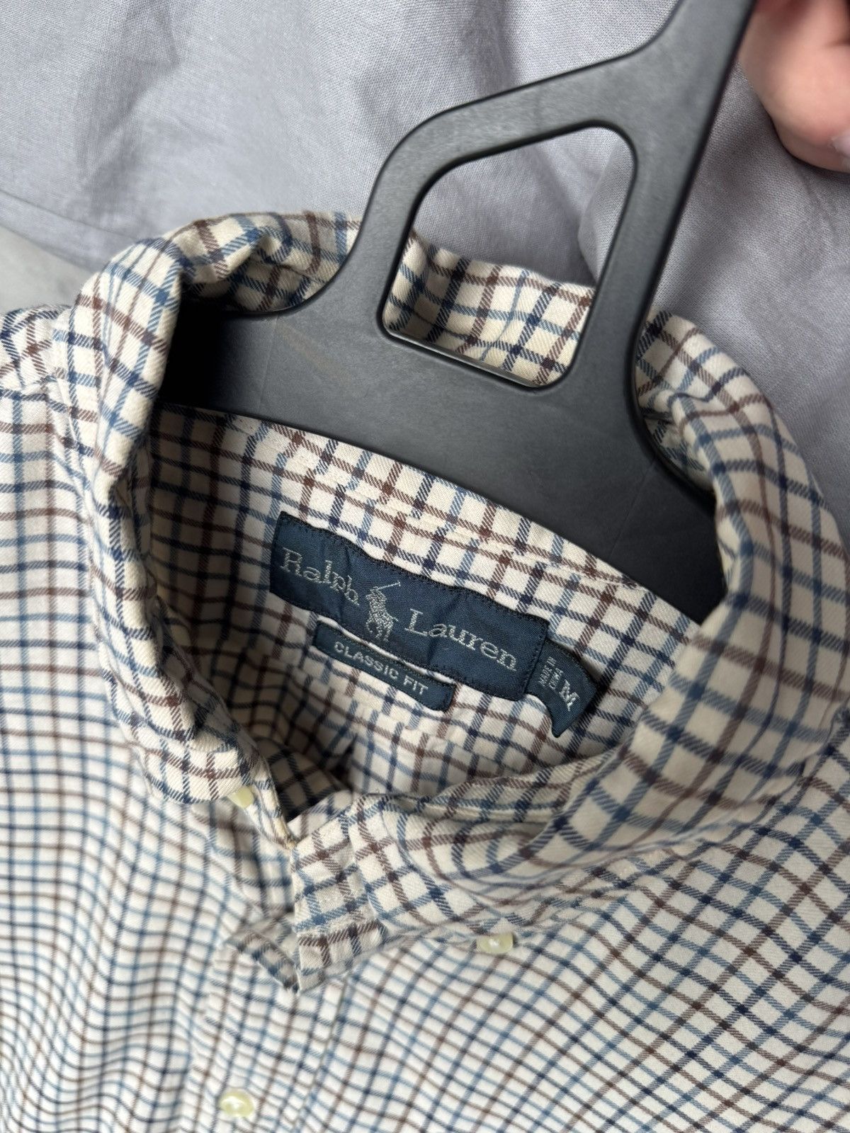 Polo Ralph Lauren Vintage Polo Ralph Lauren Plaid Long Sleeve Men's Shirt Size US M / EU 48-50 / 2 - 6 Thumbnail