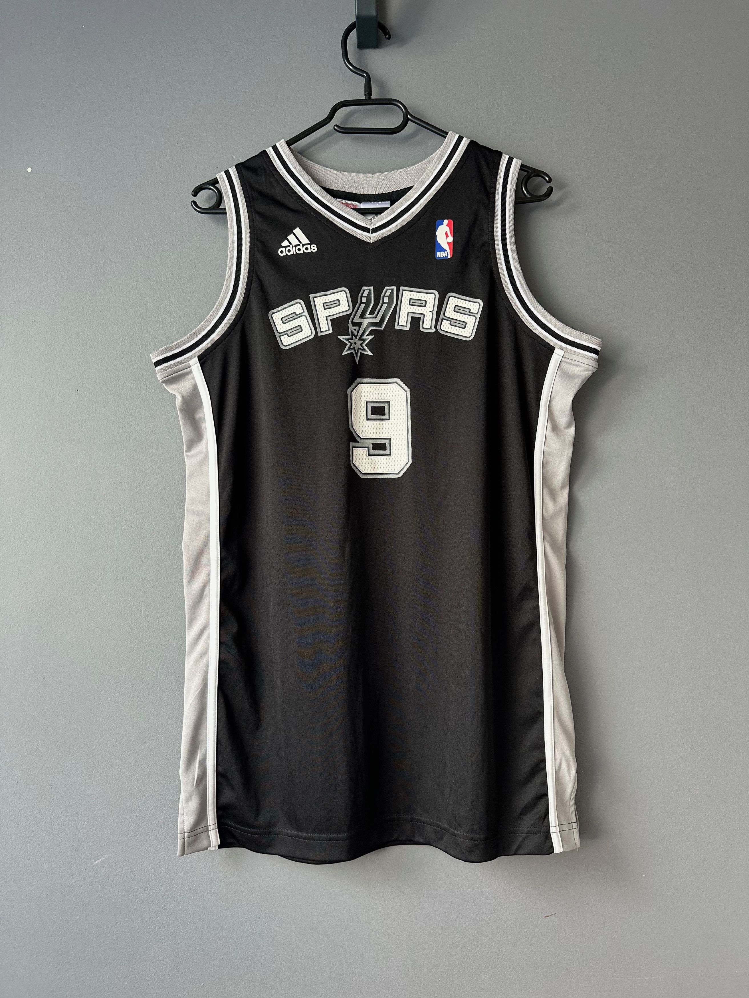 Adidas 2010-14 NBA San Antonio Spurs Parker #9 adidas Jersey Size US S / EU 44-46 / 1 - 2 Thumbnail