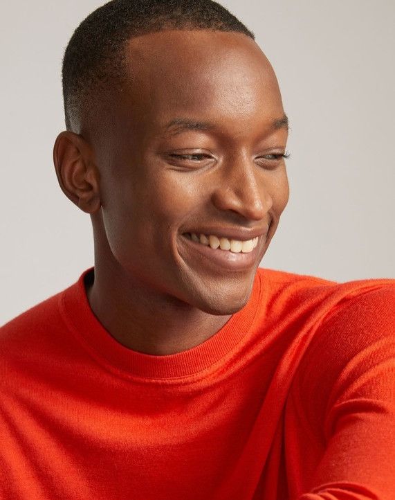 Loro Piana o1srvl11e1024 Colin Crewneck Sweater in Orange Size US M / EU 48-50 / 2 - 4 Thumbnail