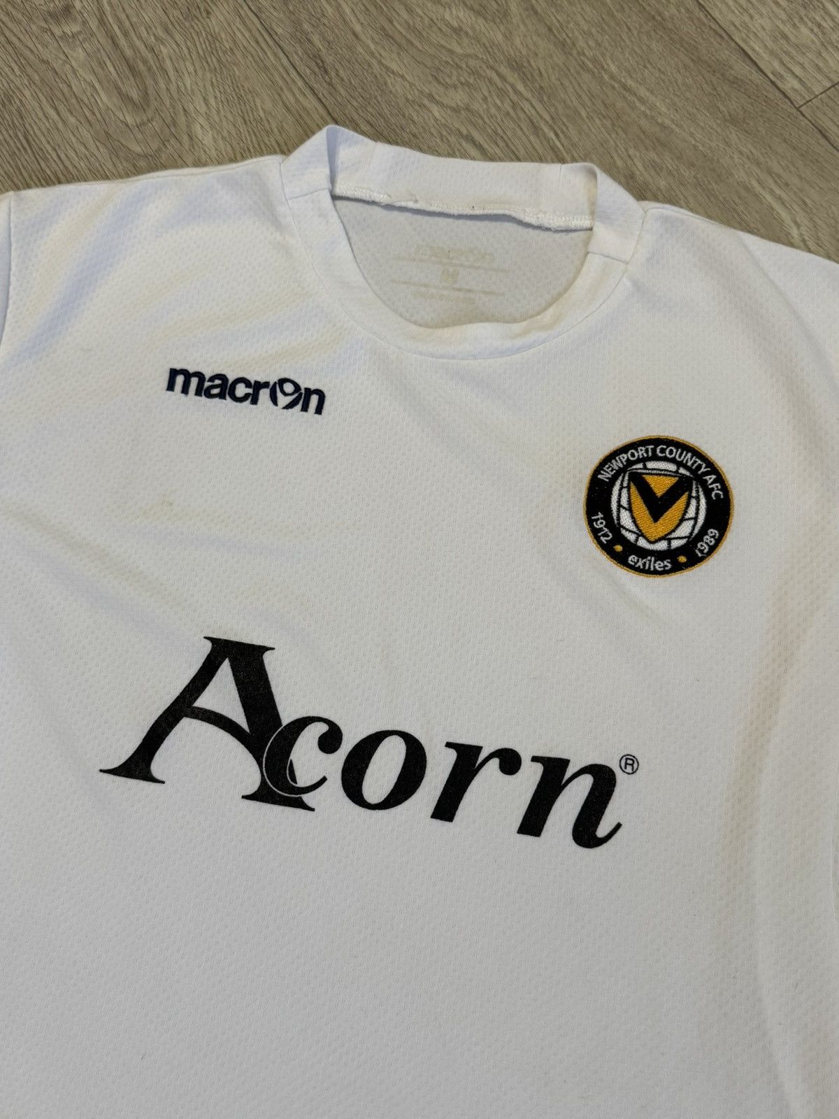 Vintage 🔷Vintage Macron Newport County Soccer jersey🔷 Size US M / EU 48-50 / 2 - 2 Thumbnail