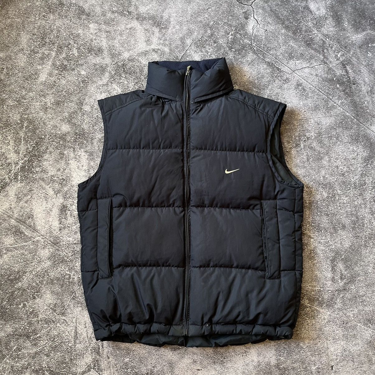 Nike Nike Vintage 90s Down Puffer Vest Size US M / EU 48-50 / 2 - 1 Thumbnail