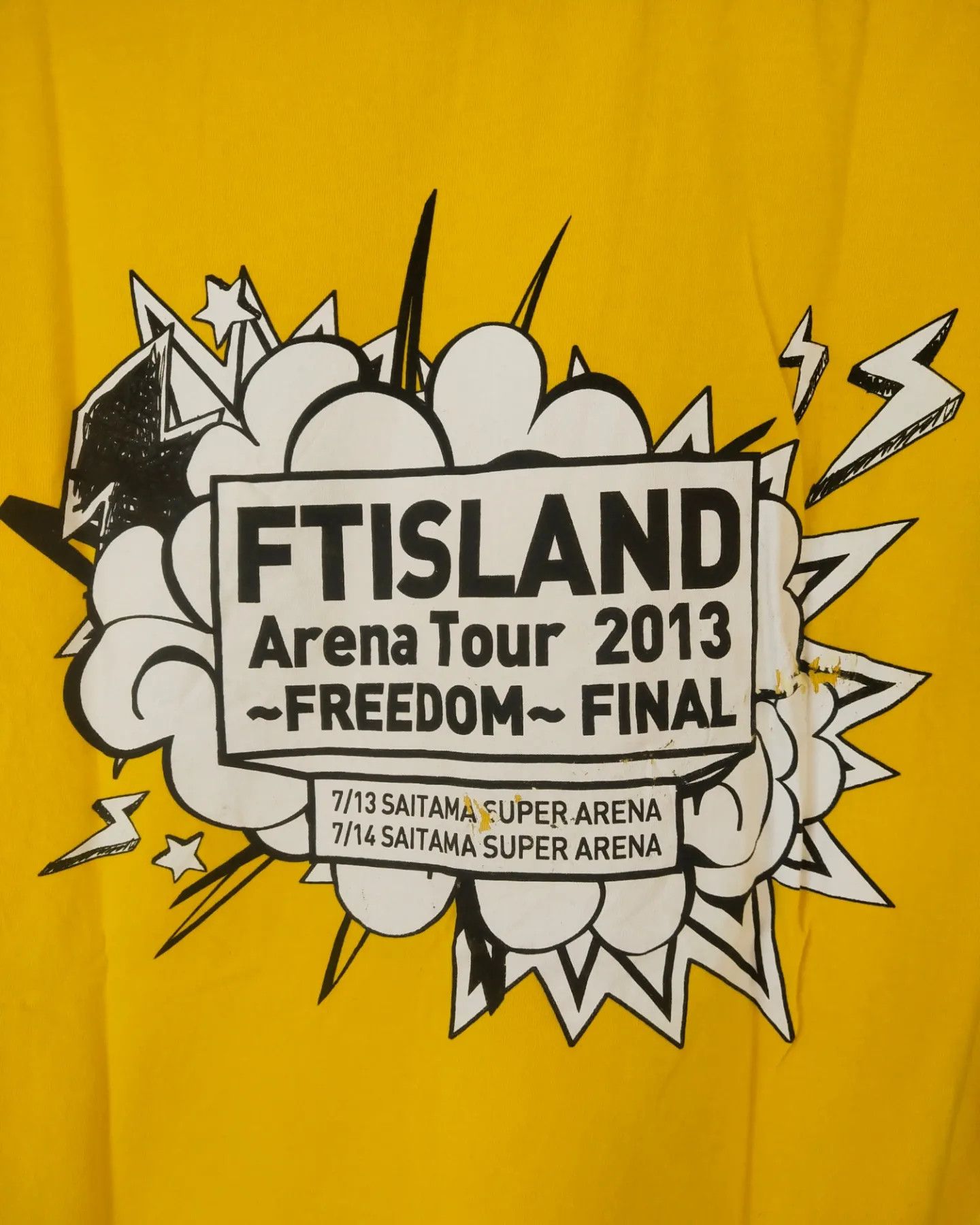 Band Tees FTISLAND Arena Tour 2013 Boyband Tee Korea Size US M / EU 48-50 / 2 - 5 Thumbnail