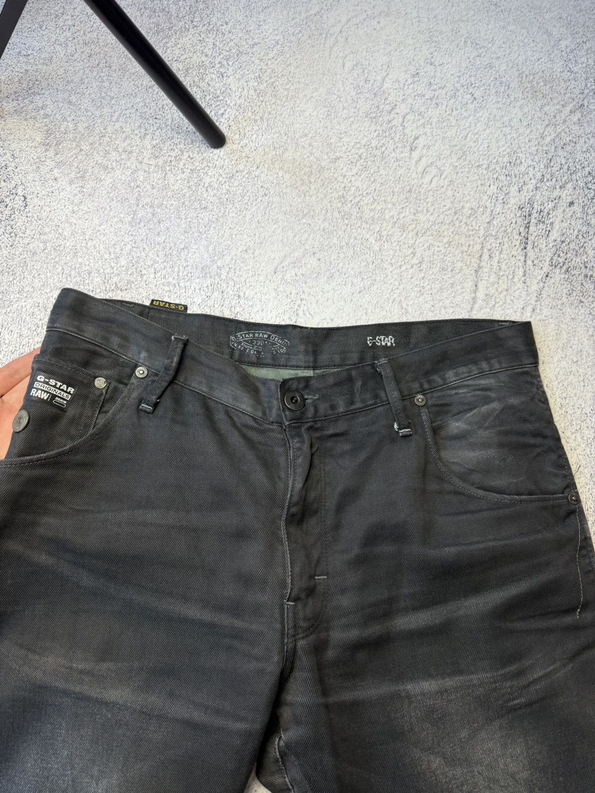 G-Star Rare Vintage G-Star Raw 3D Slim Pants 90's Y2K Size US 33 - 4 Thumbnail