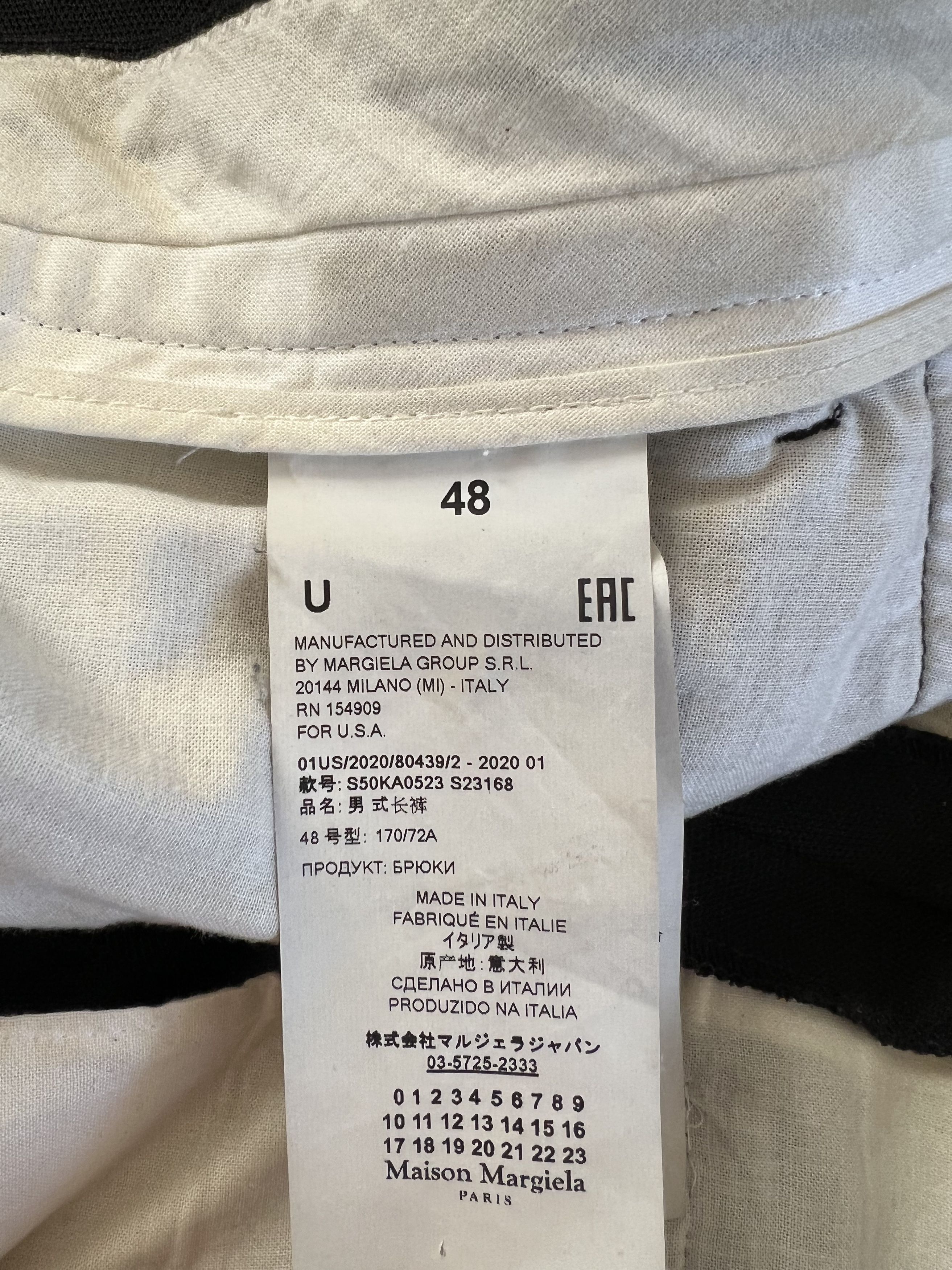 Maison Margiela Maison Margiela Pleated Trousers Size US 32 / EU 48 - 2 Thumbnail