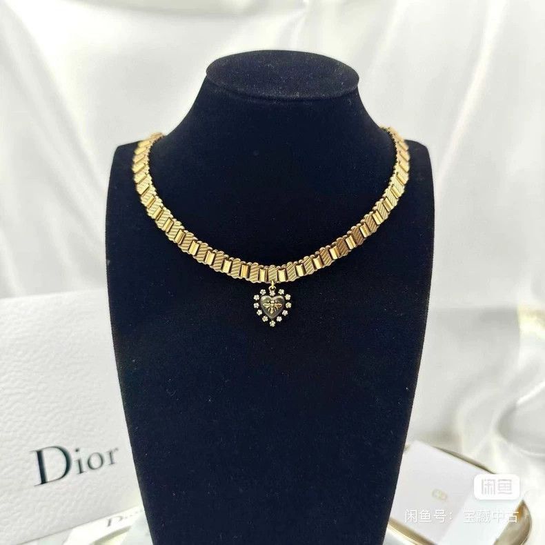 Dior dior vintage heart pendant necklace Size ONE SIZE - 5 Thumbnail