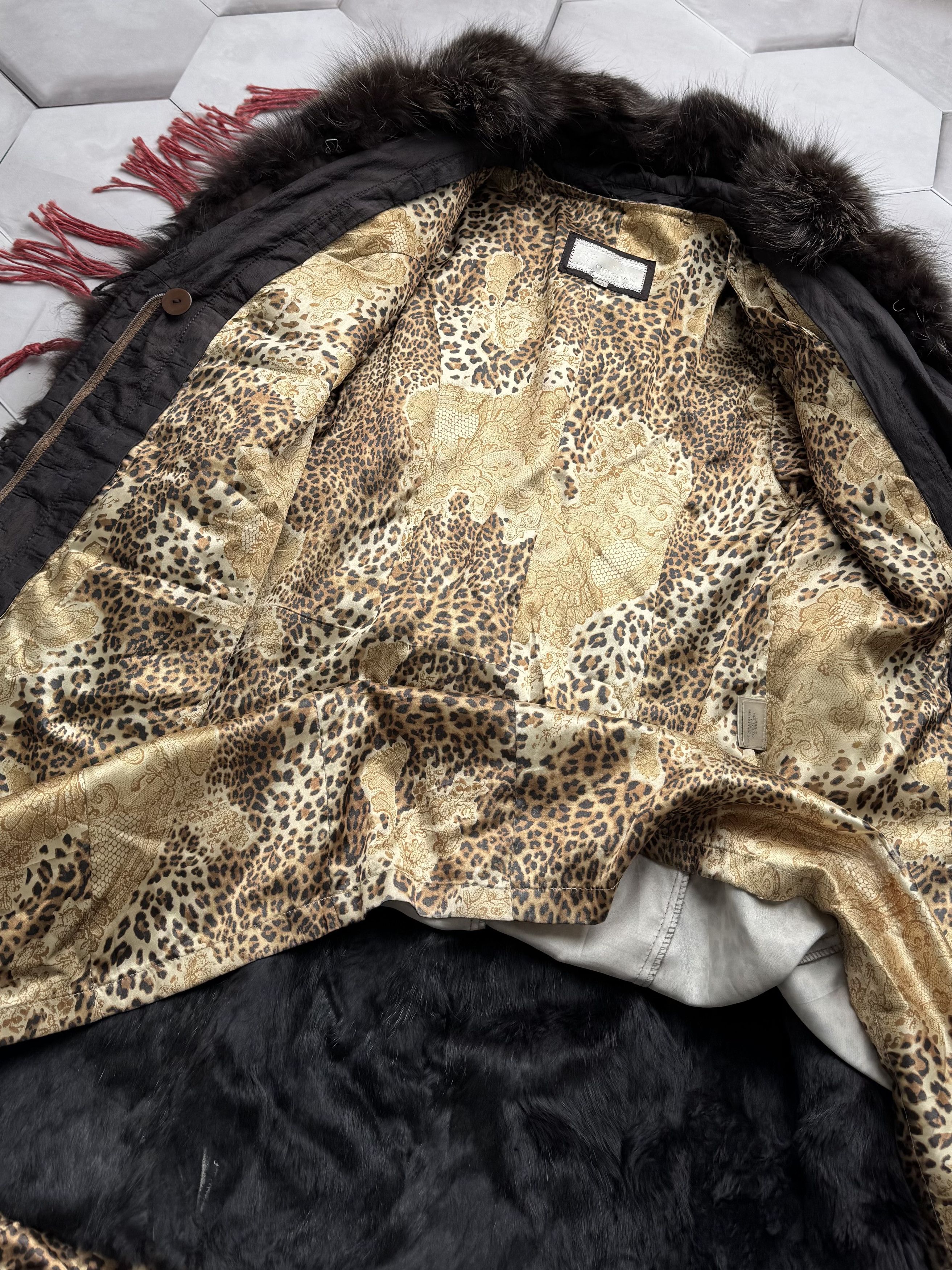 Vintage Vintage Coat With Real Fur Details (E4) Size L / US 10 / IT 46 - 12 Thumbnail