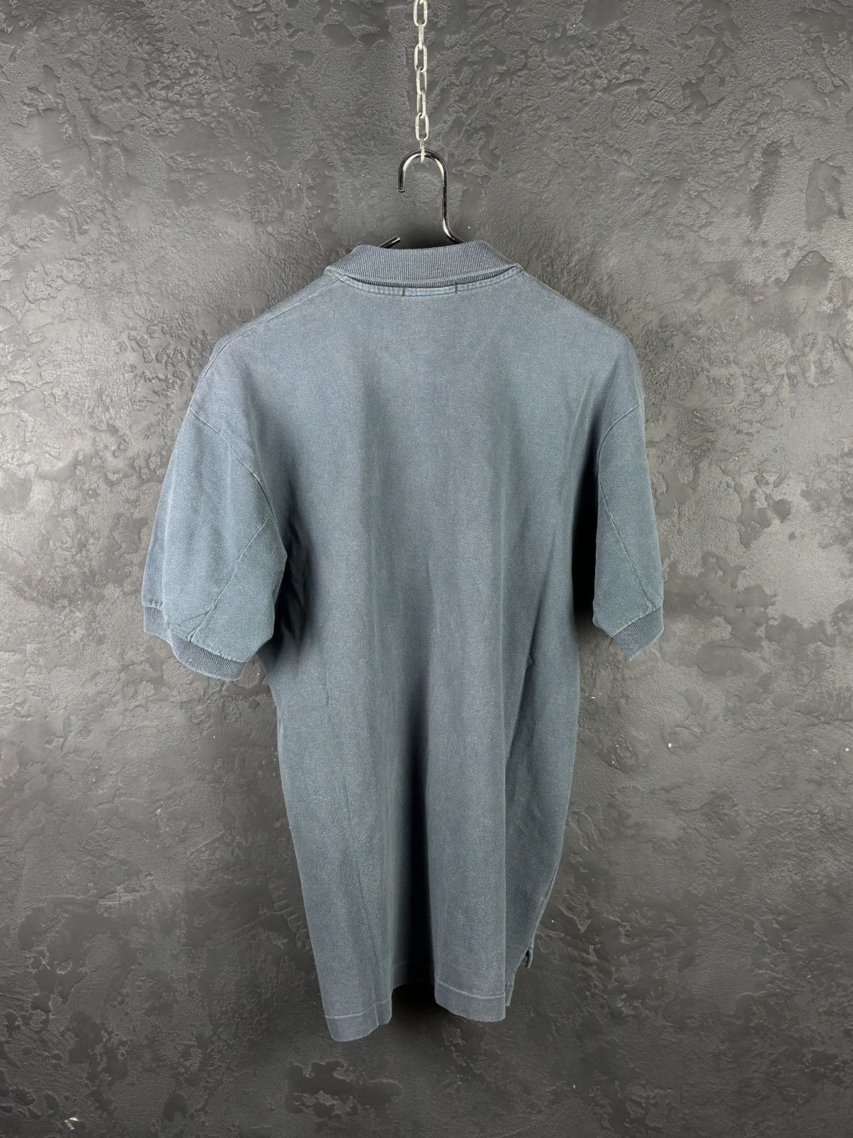 Stone Island × Vintage Stone Island 80's Marina Compass Vintage Cotton Polo Shirt Size US M / EU 48-50 / 2 - 7 Thumbnail