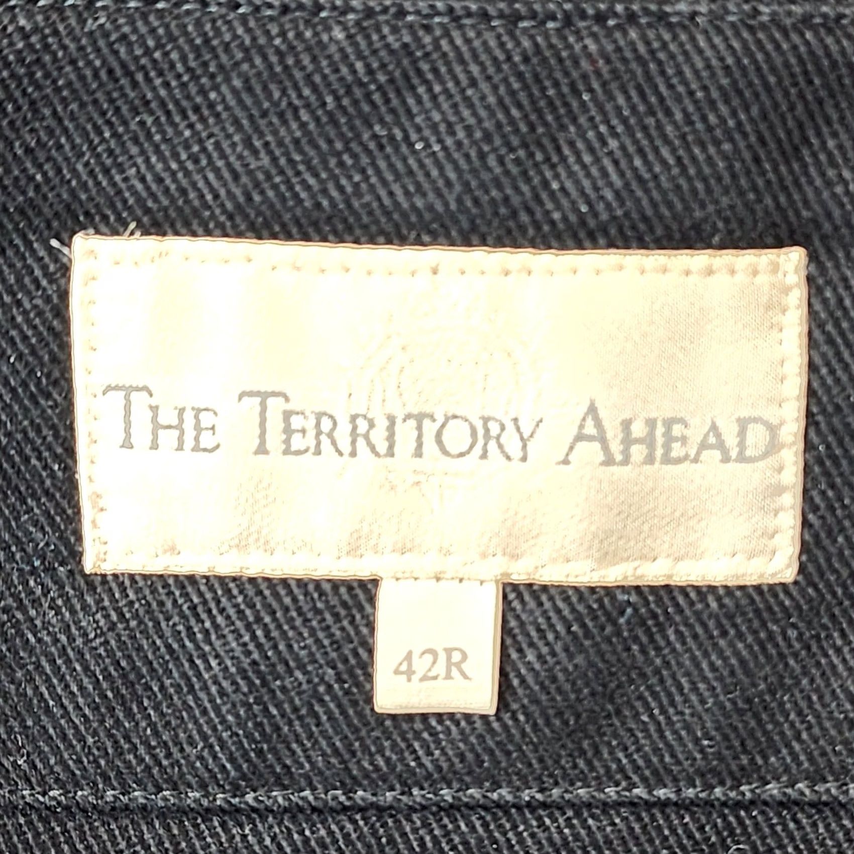 The Territory Ahead The Territory Ahead Mens Jacket 42R Black Corduroy Fine Wale Blazer Sport Coat Size 42R - 3 Thumbnail