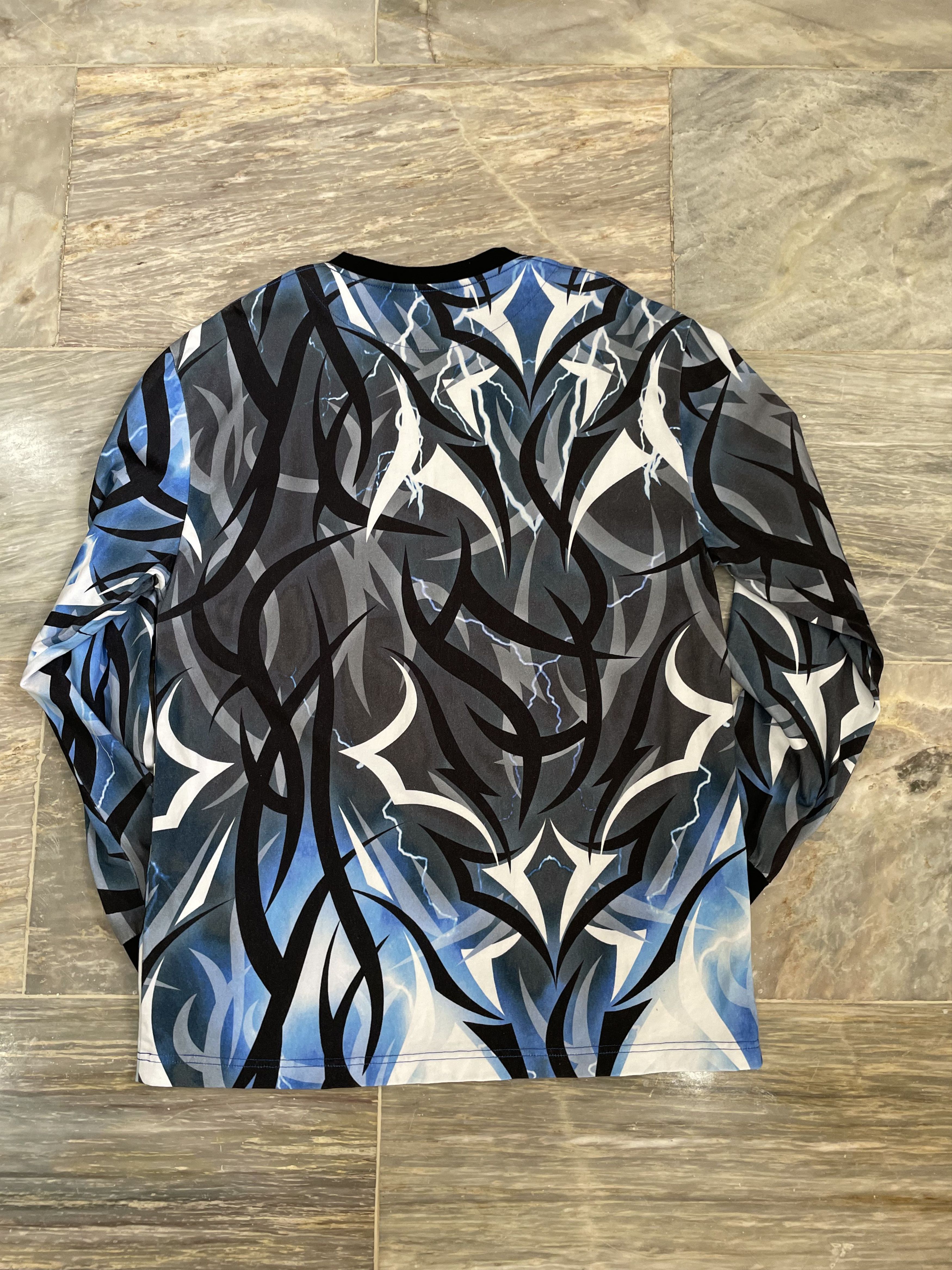 CLOT Clot Alienegra Blue Longsleeve Tee Size US M / EU 48-50 / 2 - 5 Thumbnail