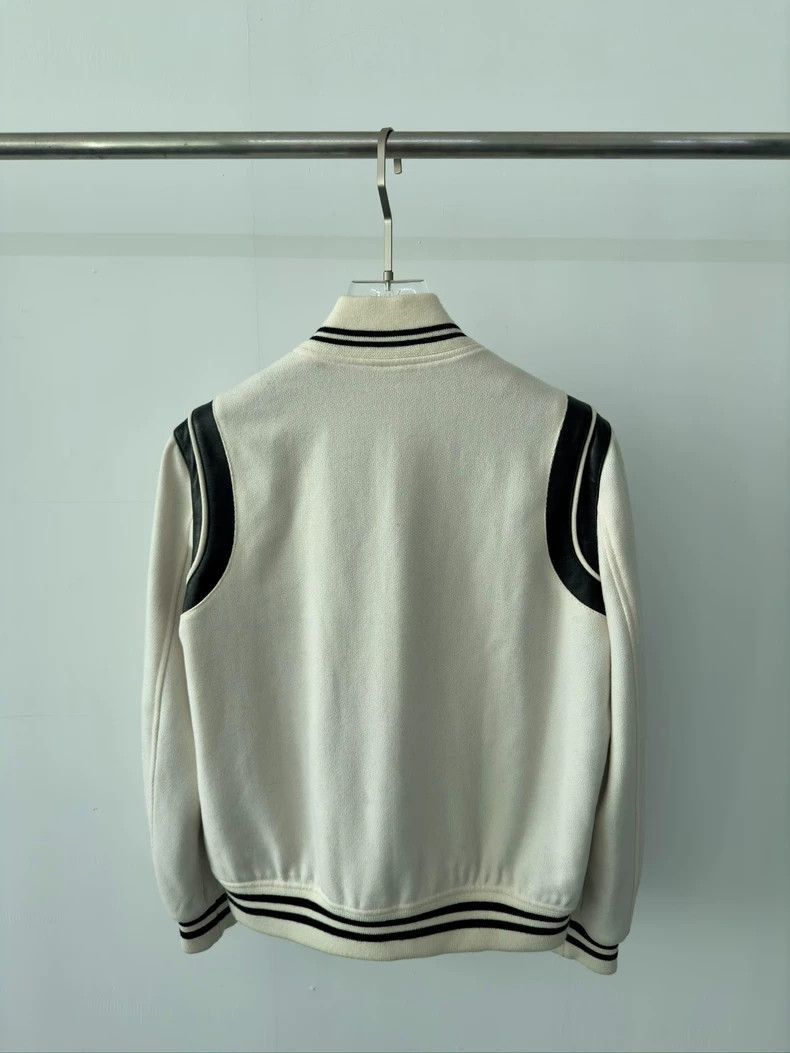 Saint Laurent Paris Saint Laurent Paris Classic baseball jacket-2506 Size US M / EU 48-50 / 2 - 2 Thumbnail